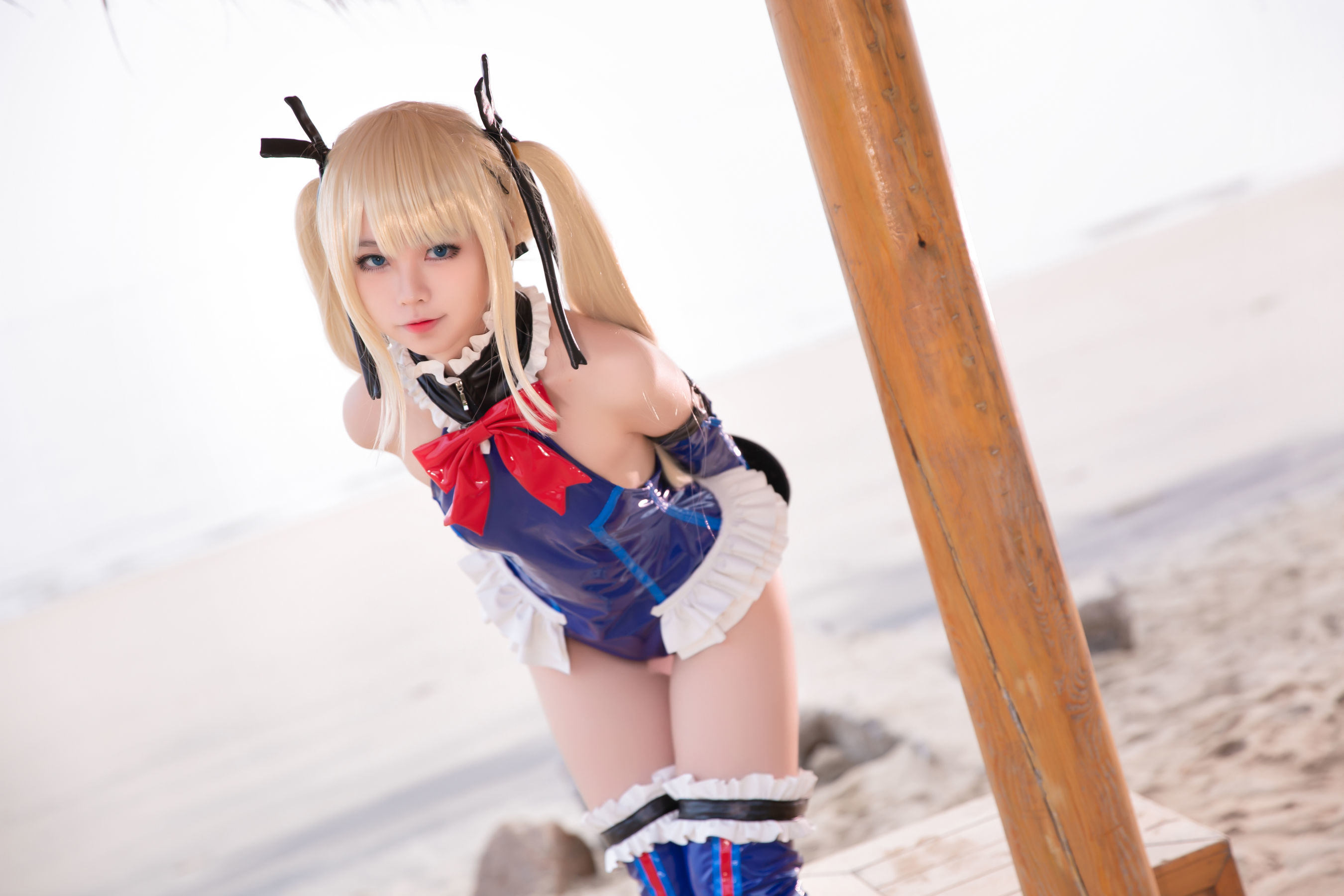 เน็ตไอดอล COSER 写真] อนิเมะบล็อกเกอร์ G44 ไม่ได้รับบาดเจ็บ - เมรีชุดบอดี้สูท