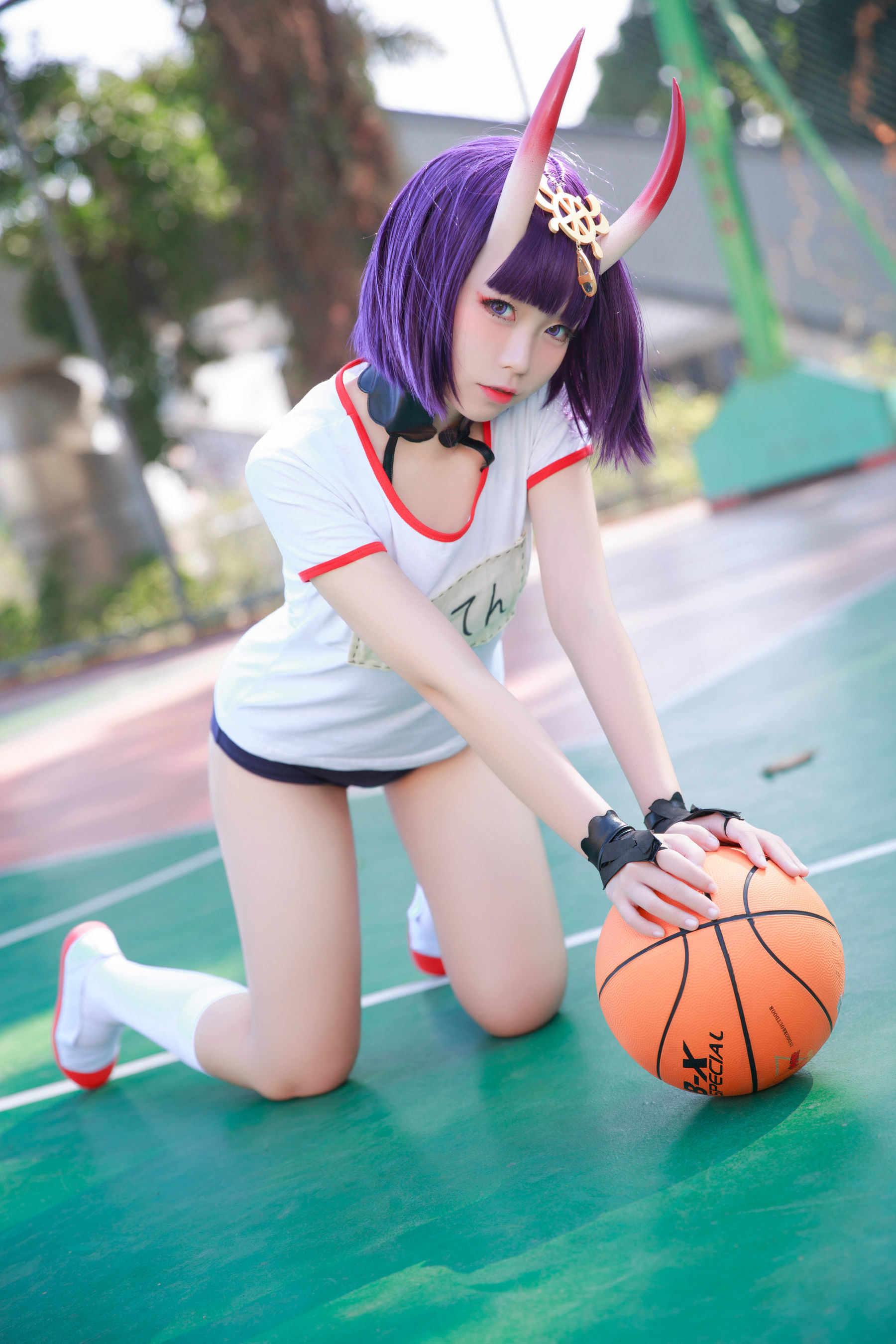 Internet Celebrity Coser Photobook] Anime Blogger G44 Will Not Get Hurt - Shuten Gymnast Uniform