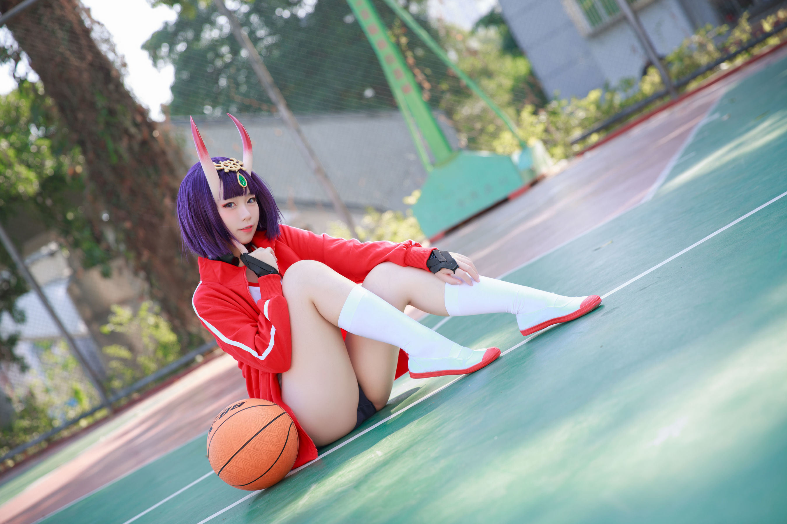 Internet Celebrity Coser Photobook] Anime Blogger G44 Will Not Get Hurt - Shuten Gymnast Uniform