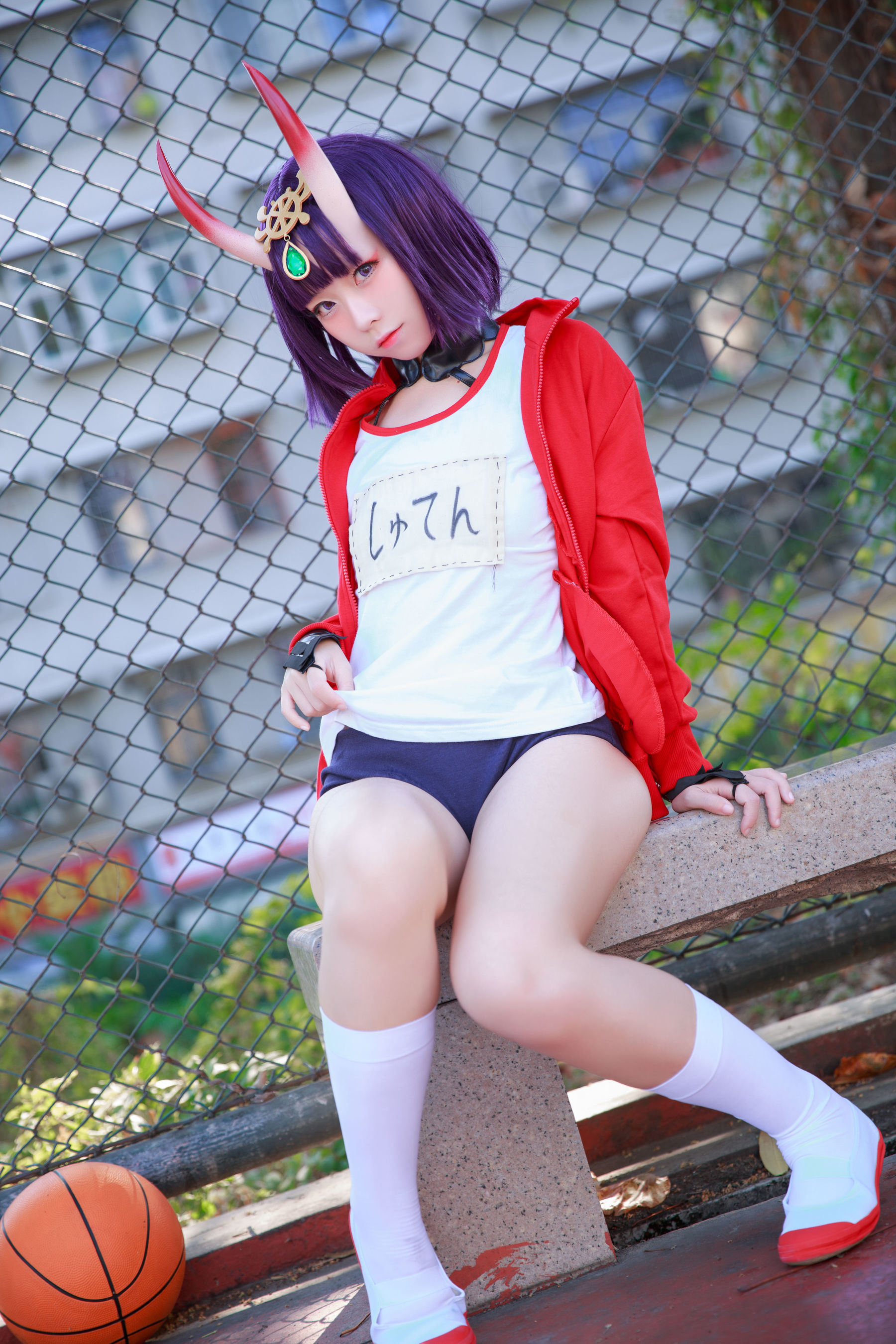 Internet Celebrity Coser Photobook] Anime Blogger G44 Will Not Get Hurt - Shuten Gymnast Uniform