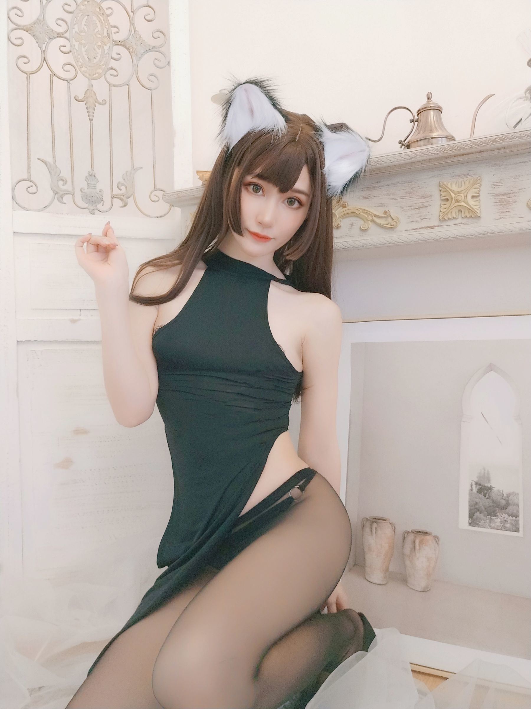 ネット有名人コスプレイヤー写真] 木之本果 - 黒猫の彼女