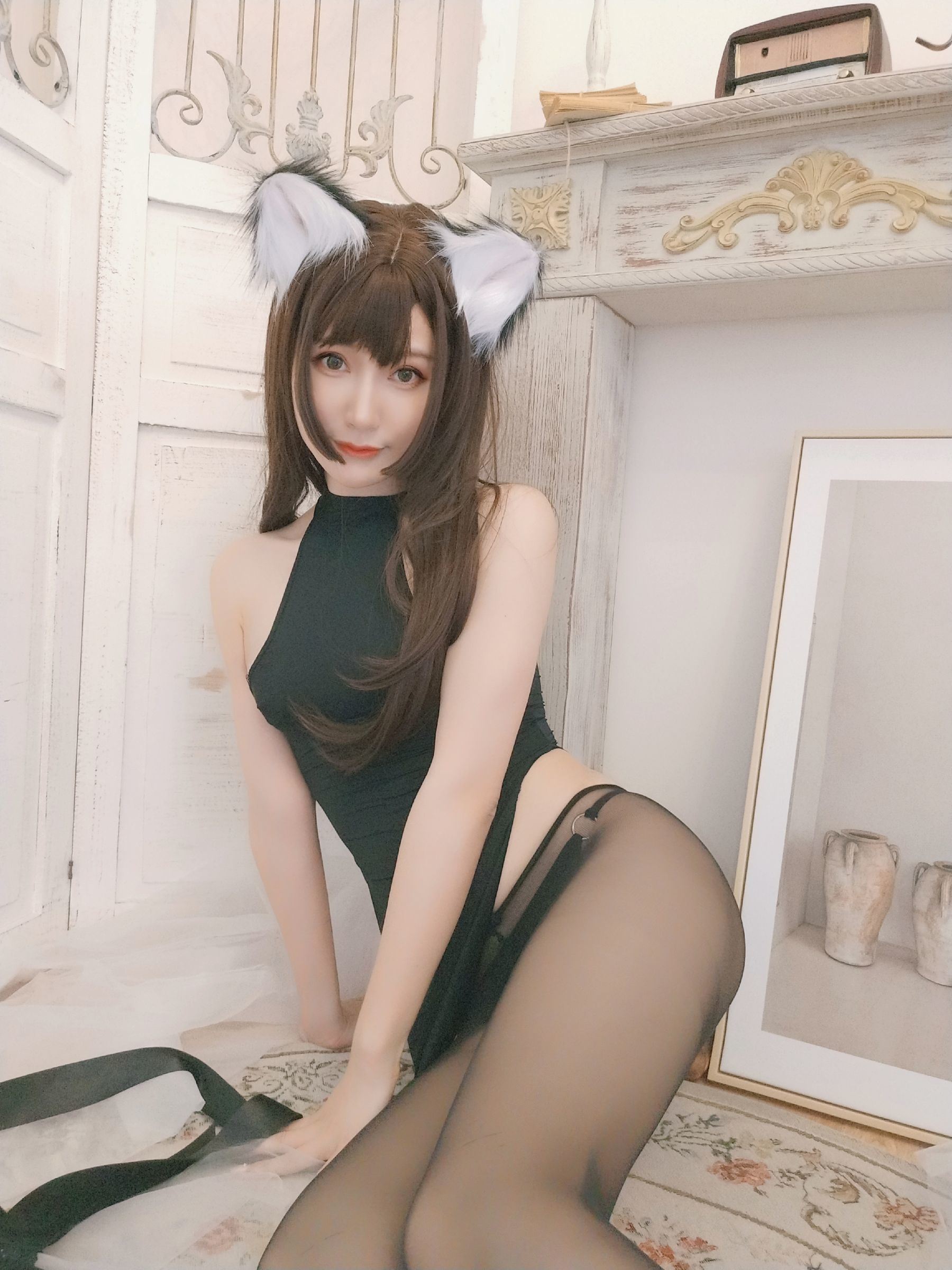 網紅COSER寫真] 木之本果 - 黑貓的她