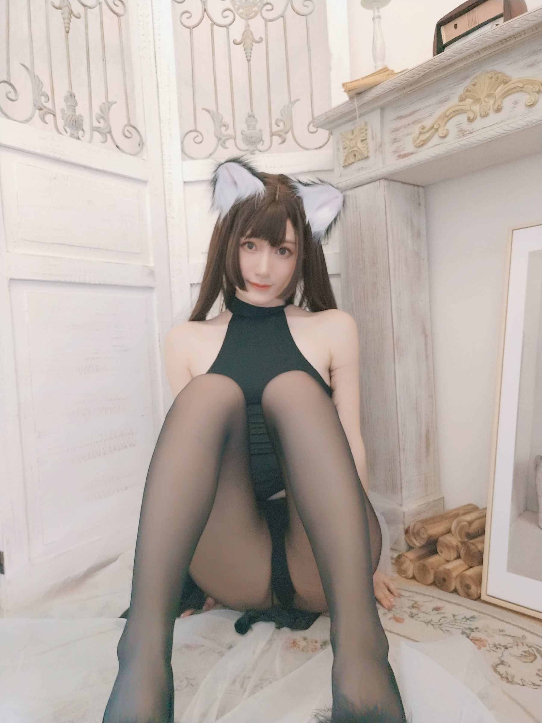 Ảnh cosplay của net red] Kinomoto Ka - Bạn gái của Mèo Đen