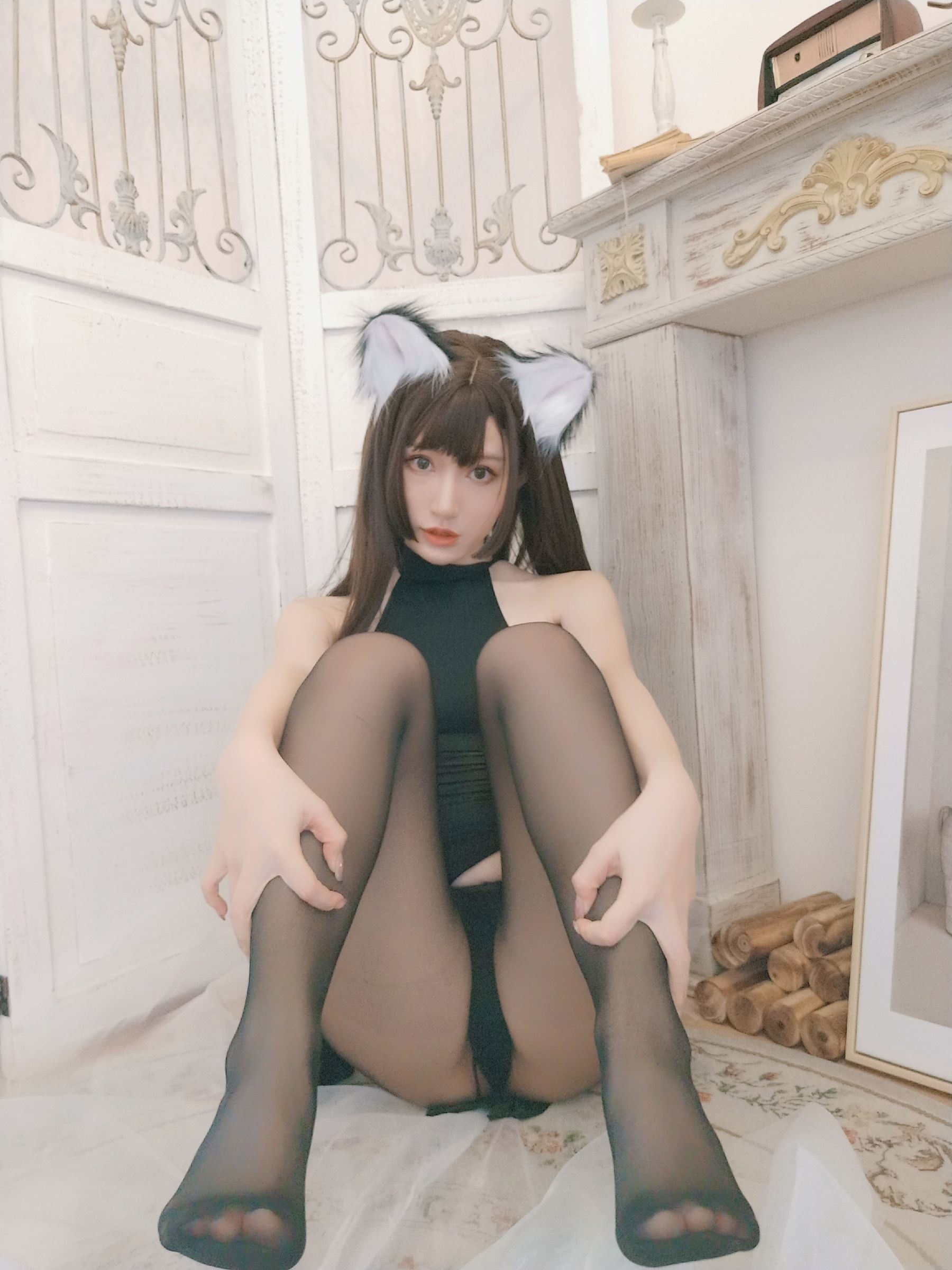 ネット有名人コスプレイヤー写真] 木之本果 - 黒猫の彼女