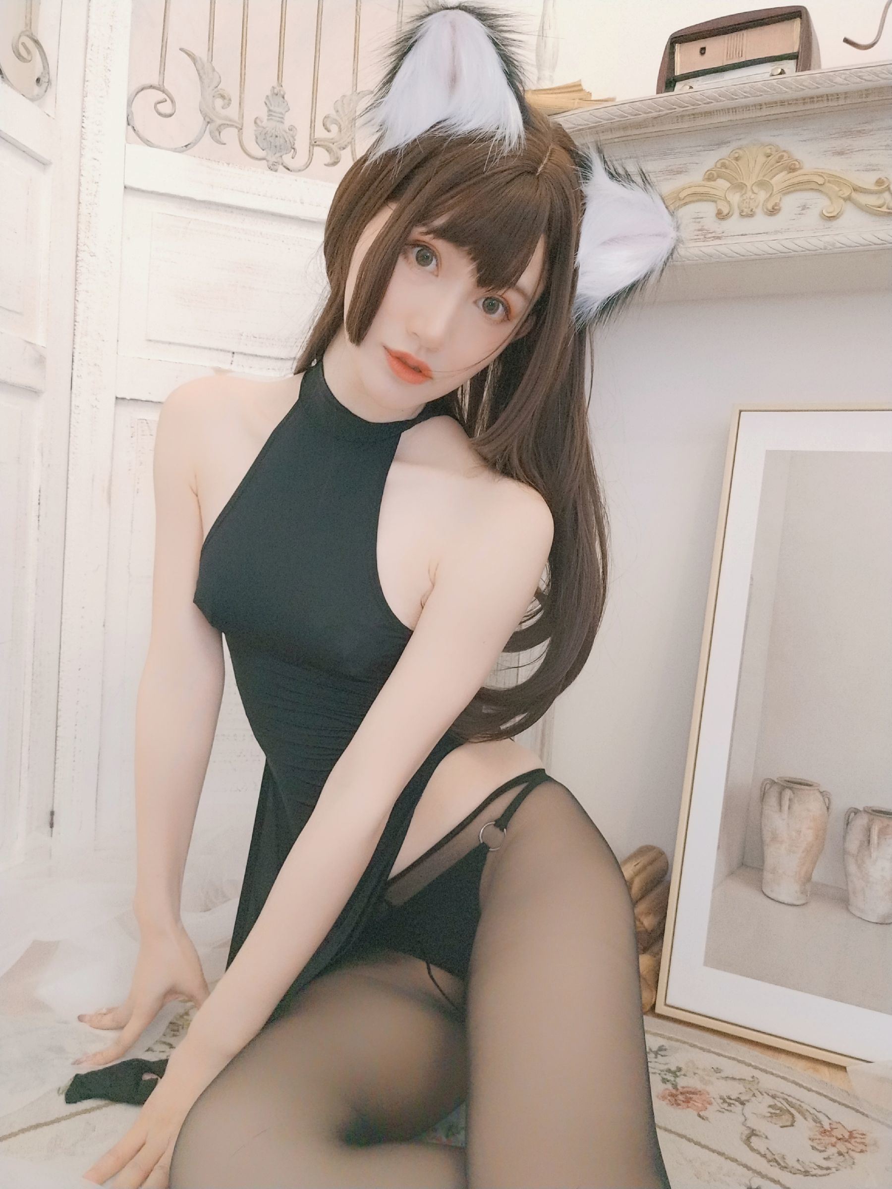 ネット有名人コスプレイヤー写真] 木之本果 - 黒猫の彼女