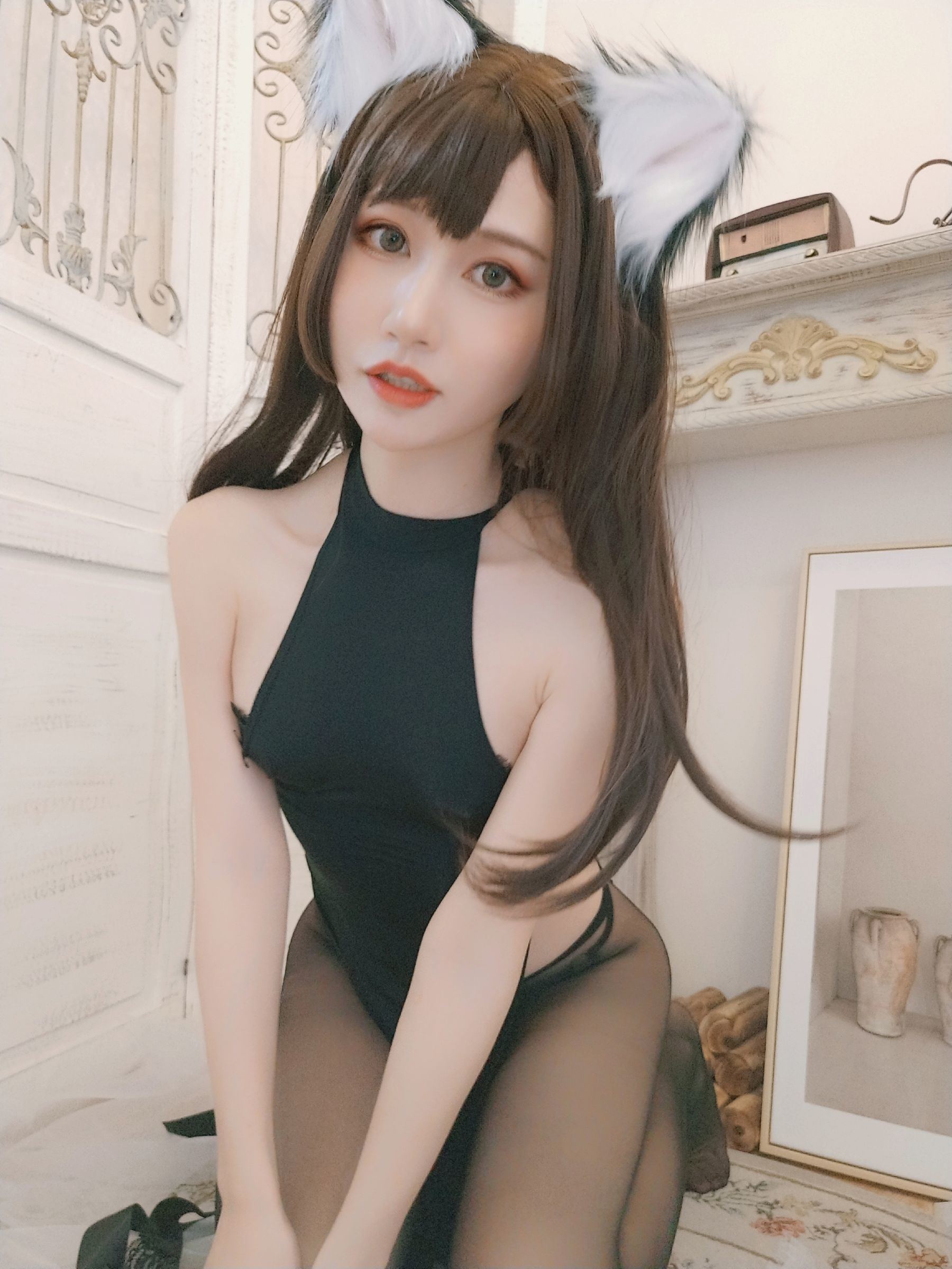ネット有名人コスプレイヤー写真] 木之本果 - 黒猫の彼女