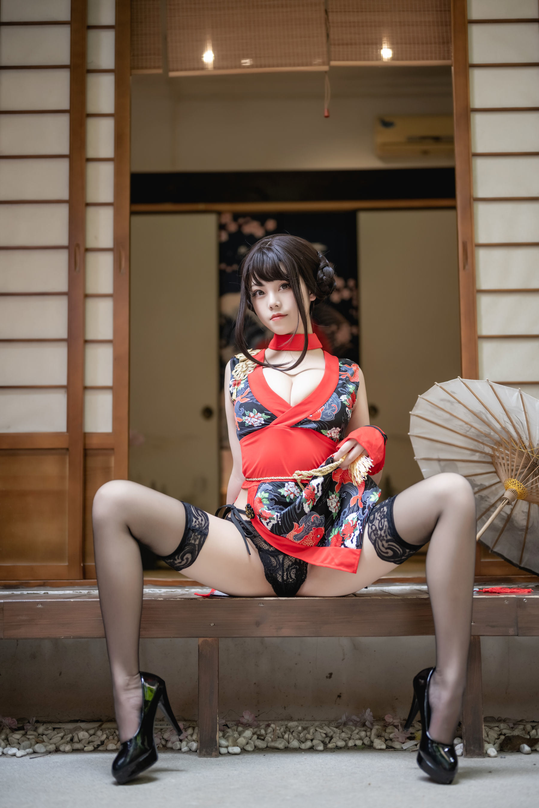 網紅COSER寫真] 萌系小姐姐蜜汁貓裘 - 忍者2