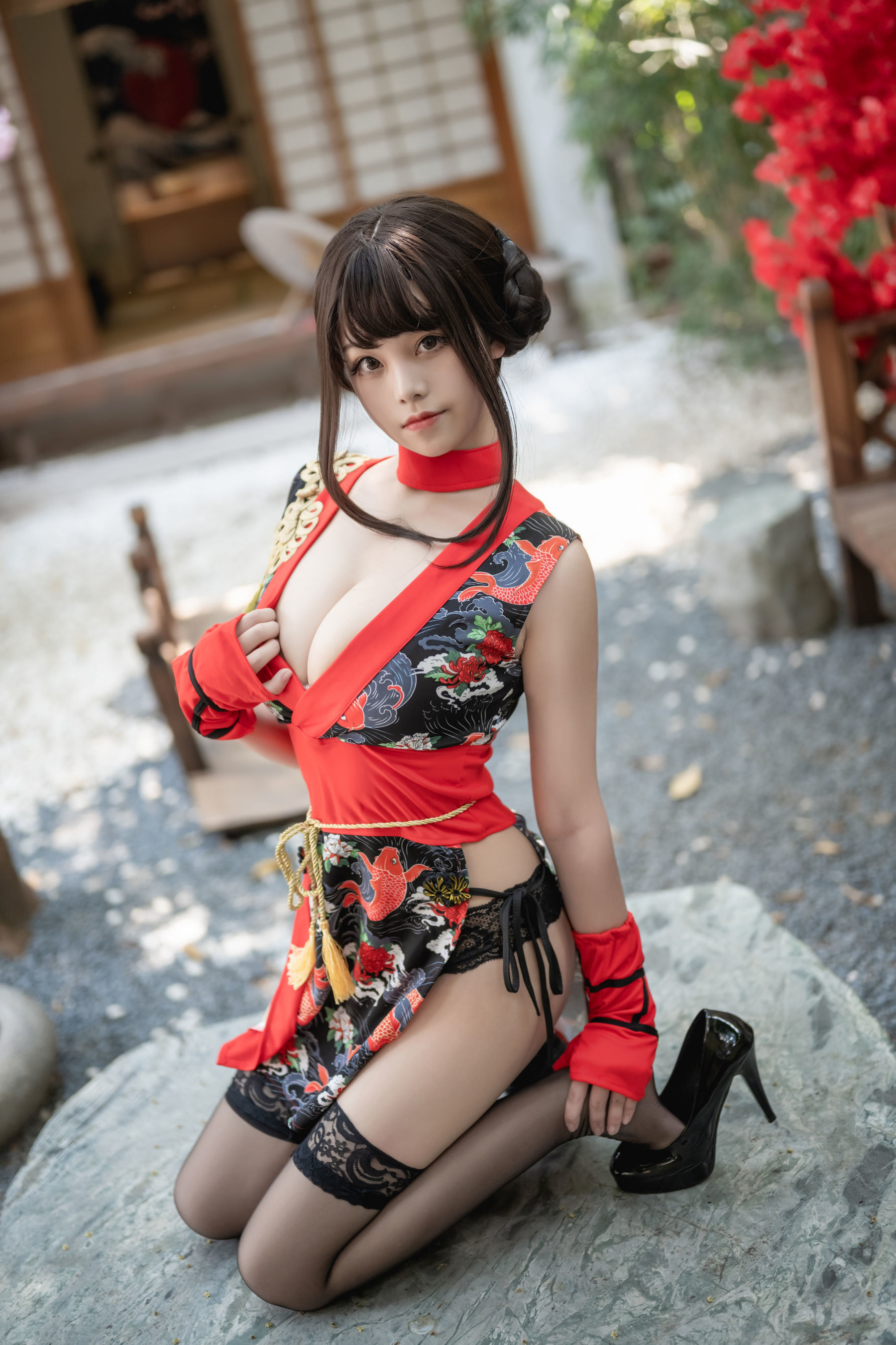 Internet Celebrity Cosplayer Photobook] Moe-Style Big Sister Mizhi Maoqiu - Ninja 2