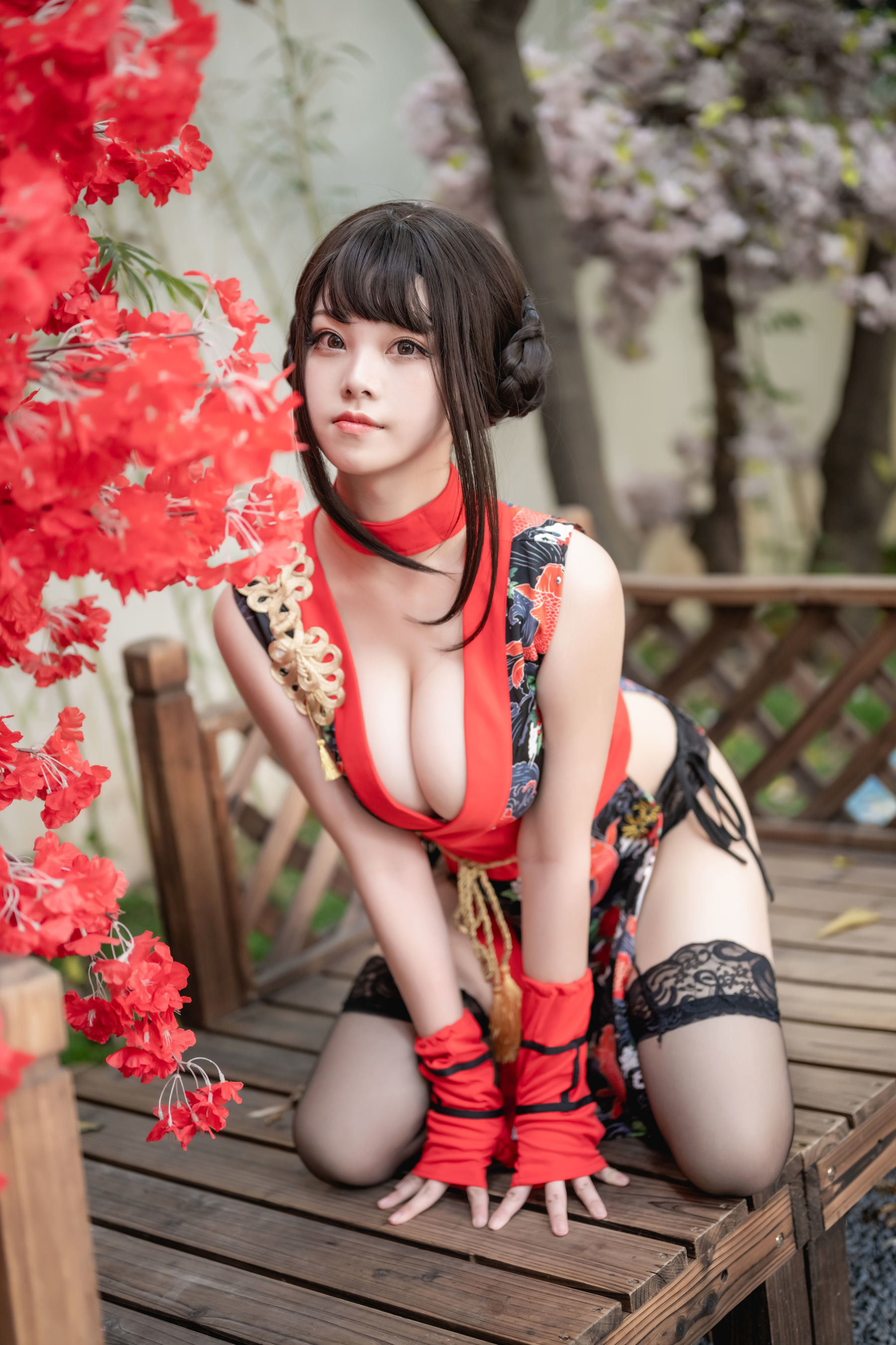 網紅COSER寫真] 萌系小姐姐蜜汁貓裘 - 忍者2