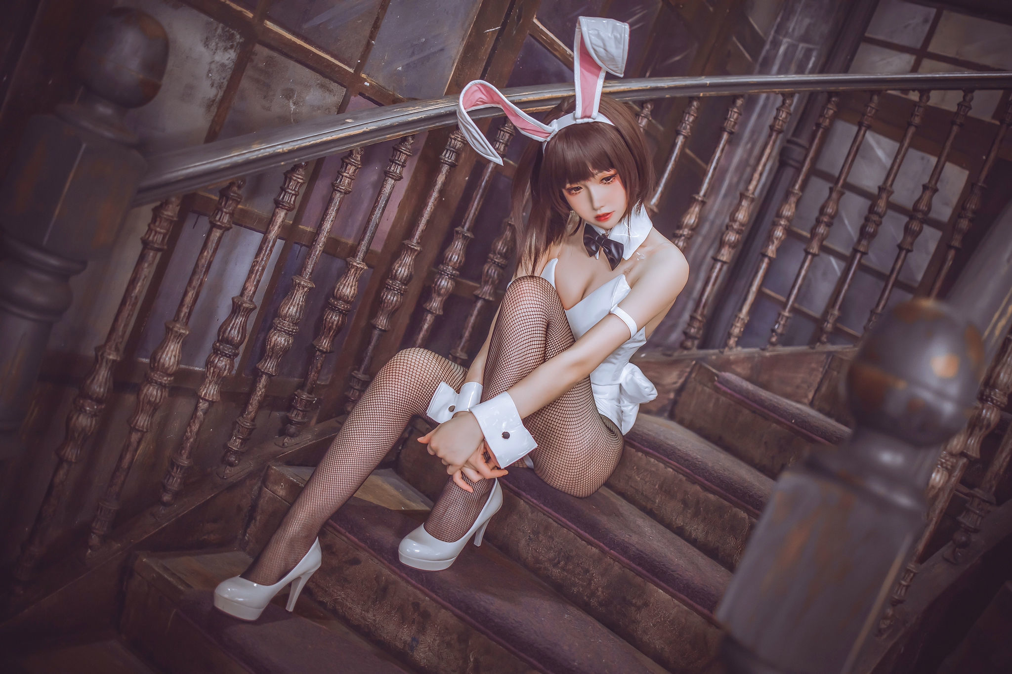 Internet Celebrity Coser Photobook] Coser Yiyi - Kato Megumi Bunny Girl