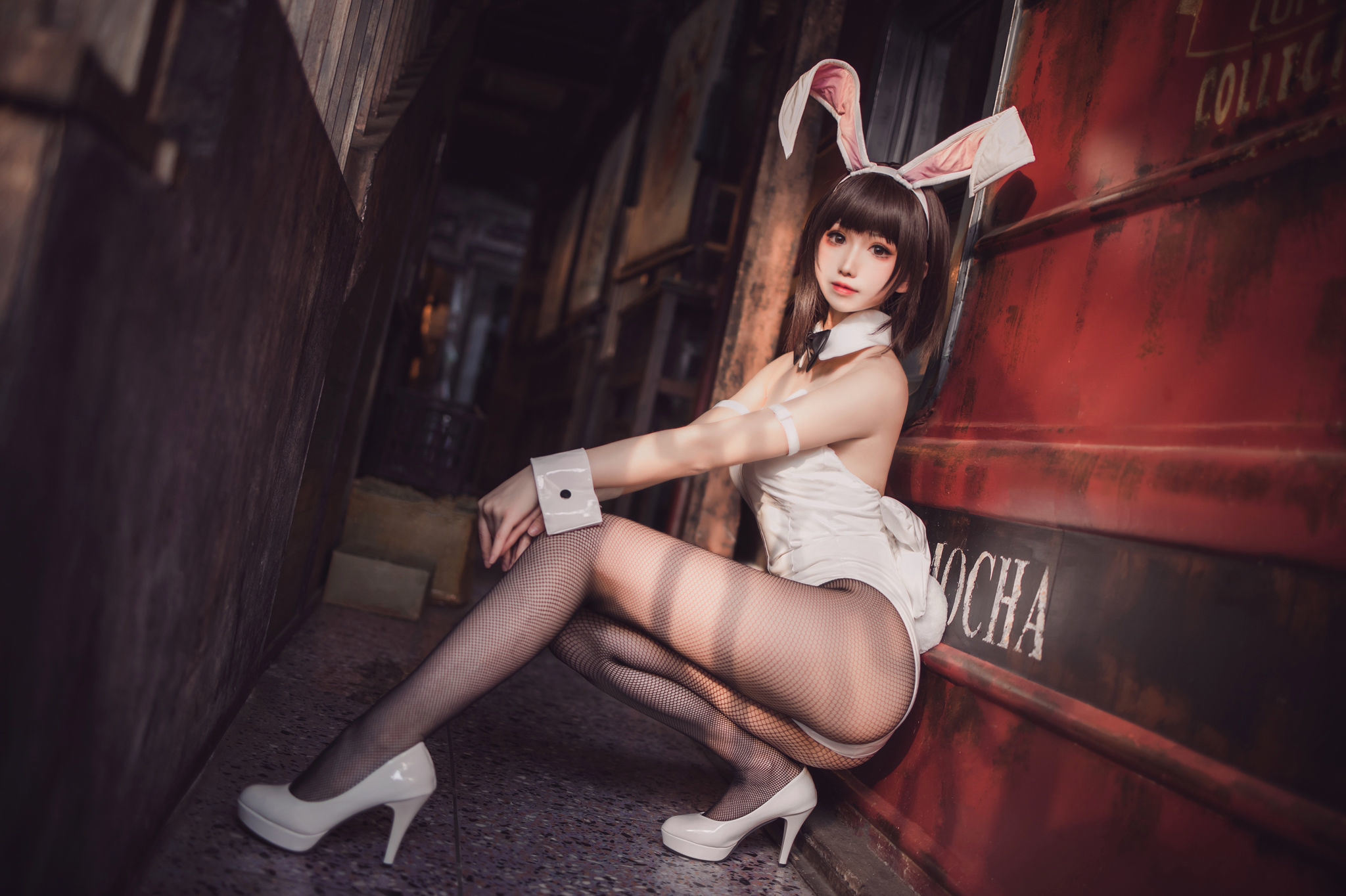 Internet Celebrity Coser Photobook] Coser Yiyi - Kato Megumi Bunny Girl