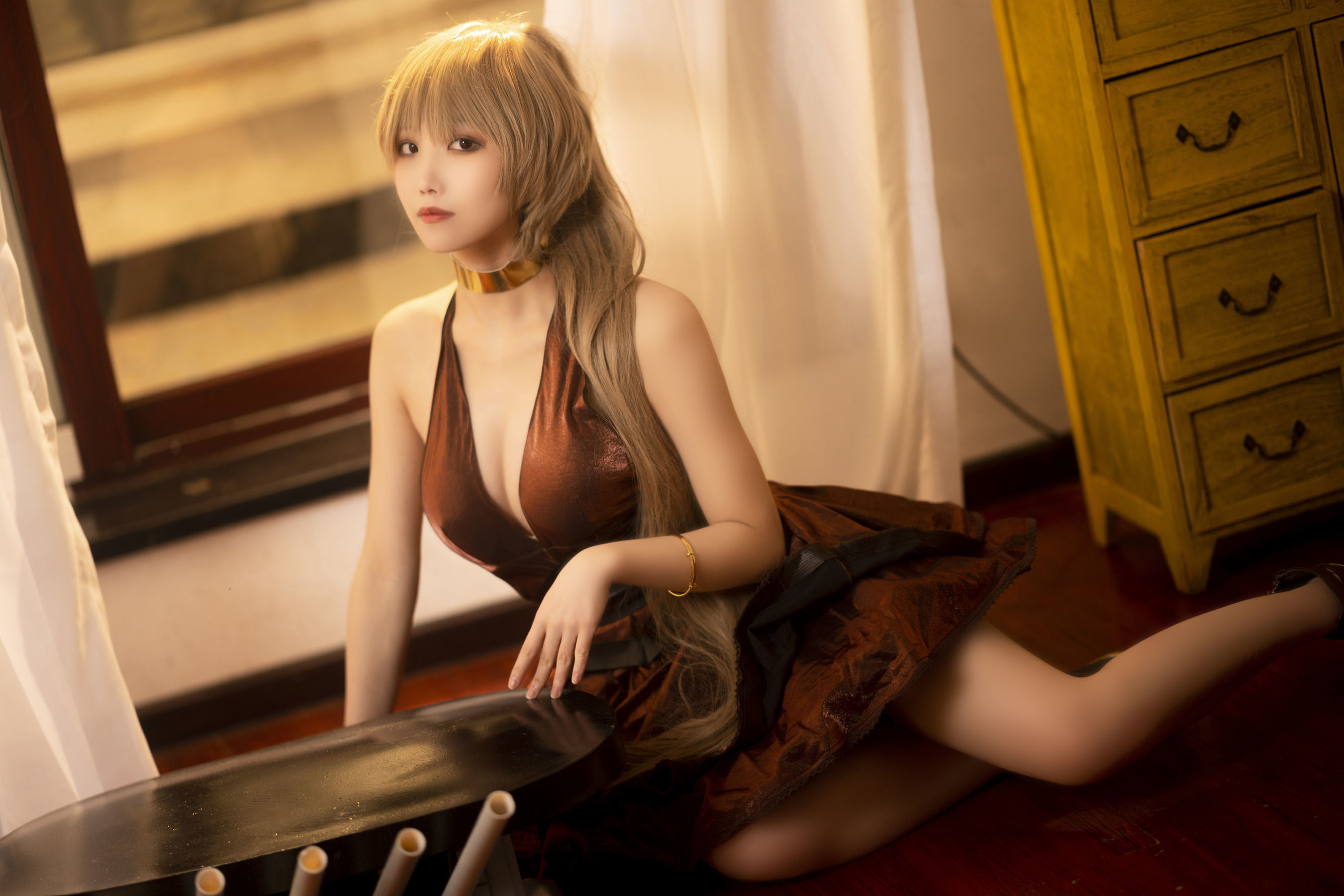 Ảnh Coser Nổi Tiếng Mạng] Cosplay Vương Tri Tử - Nhường Ba Er