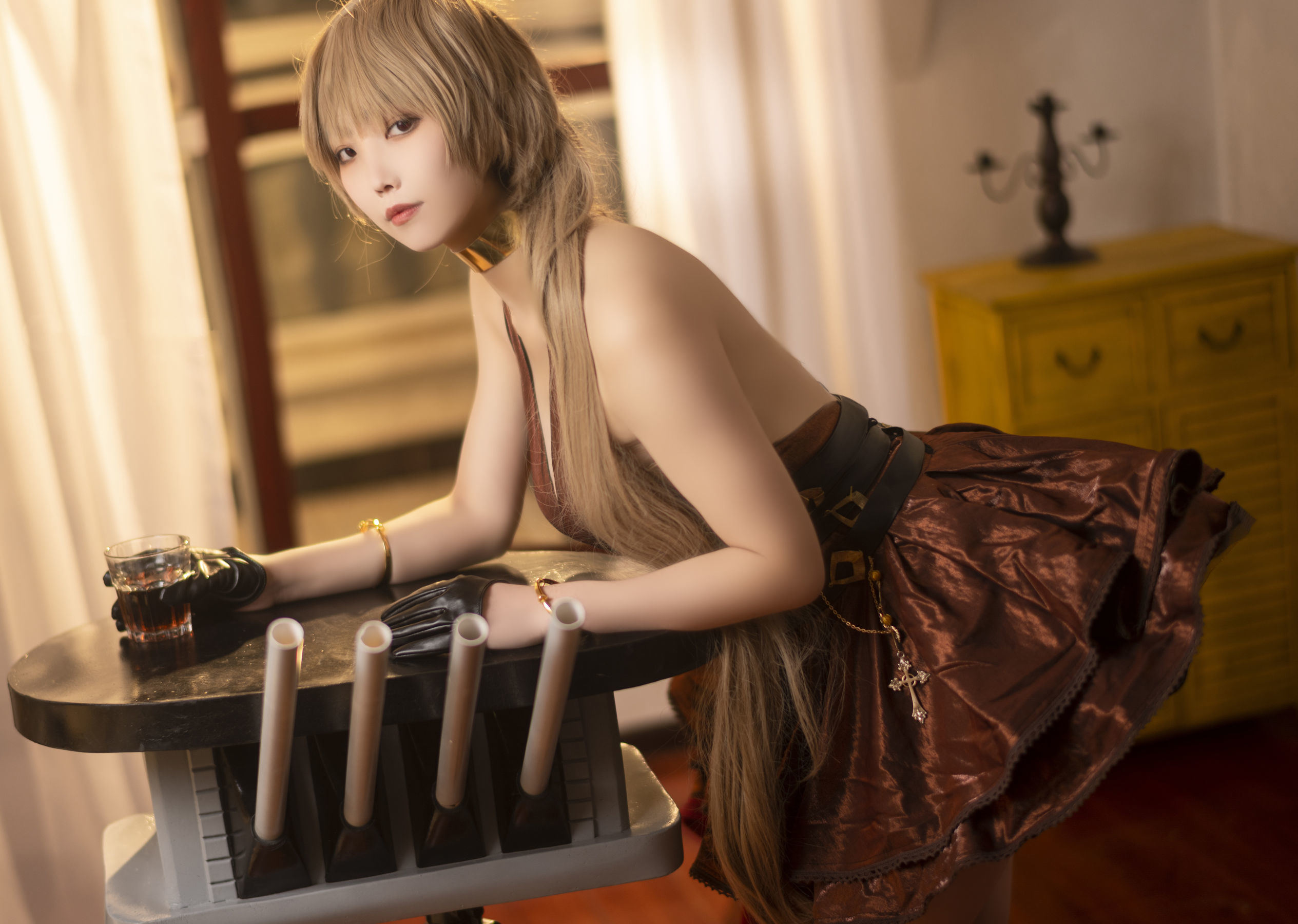 Ảnh Coser Nổi Tiếng Mạng] Cosplay Vương Tri Tử - Nhường Ba Er