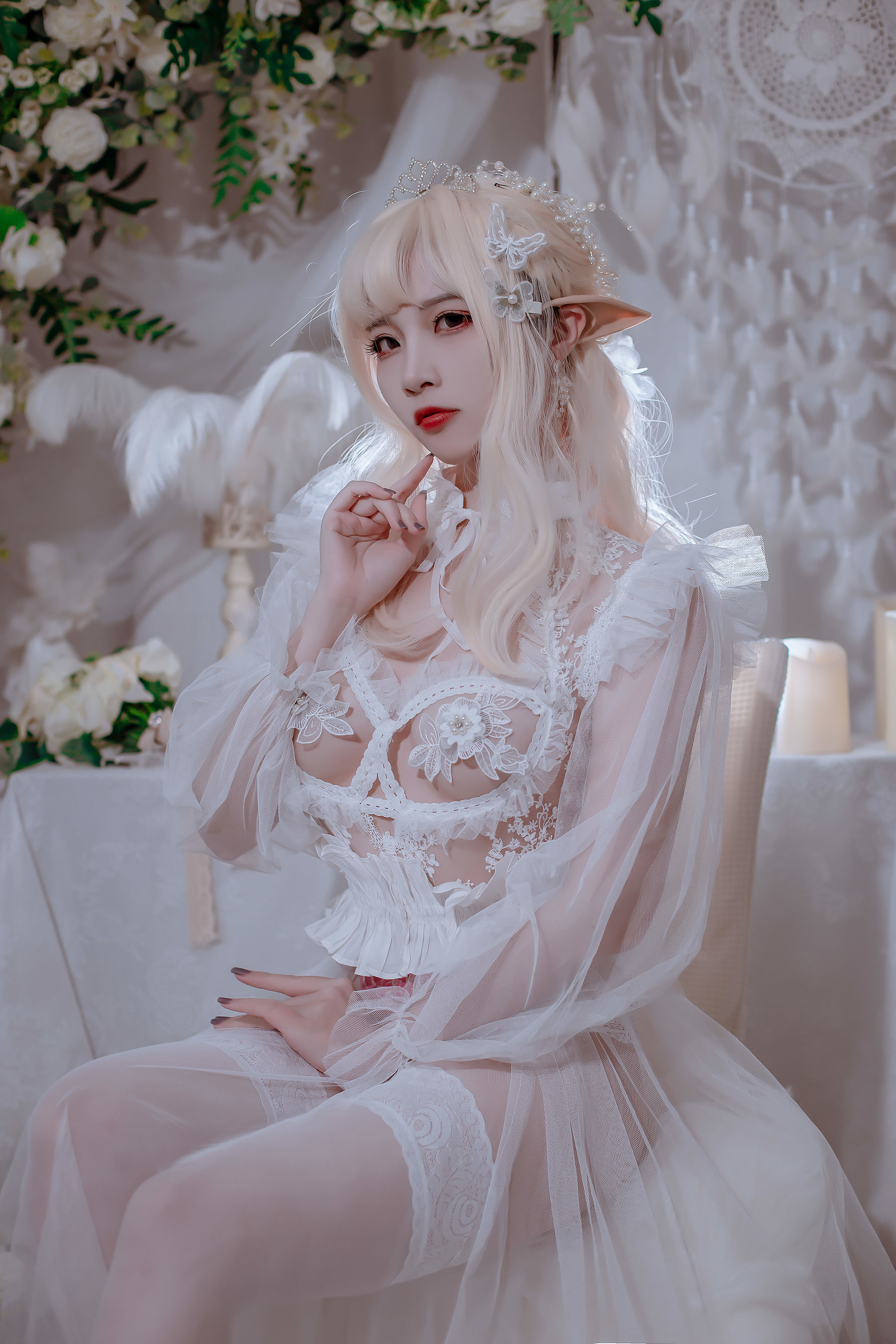 網紅COSER寫真] 人氣 Coser 二佐Nisa - 精靈公主