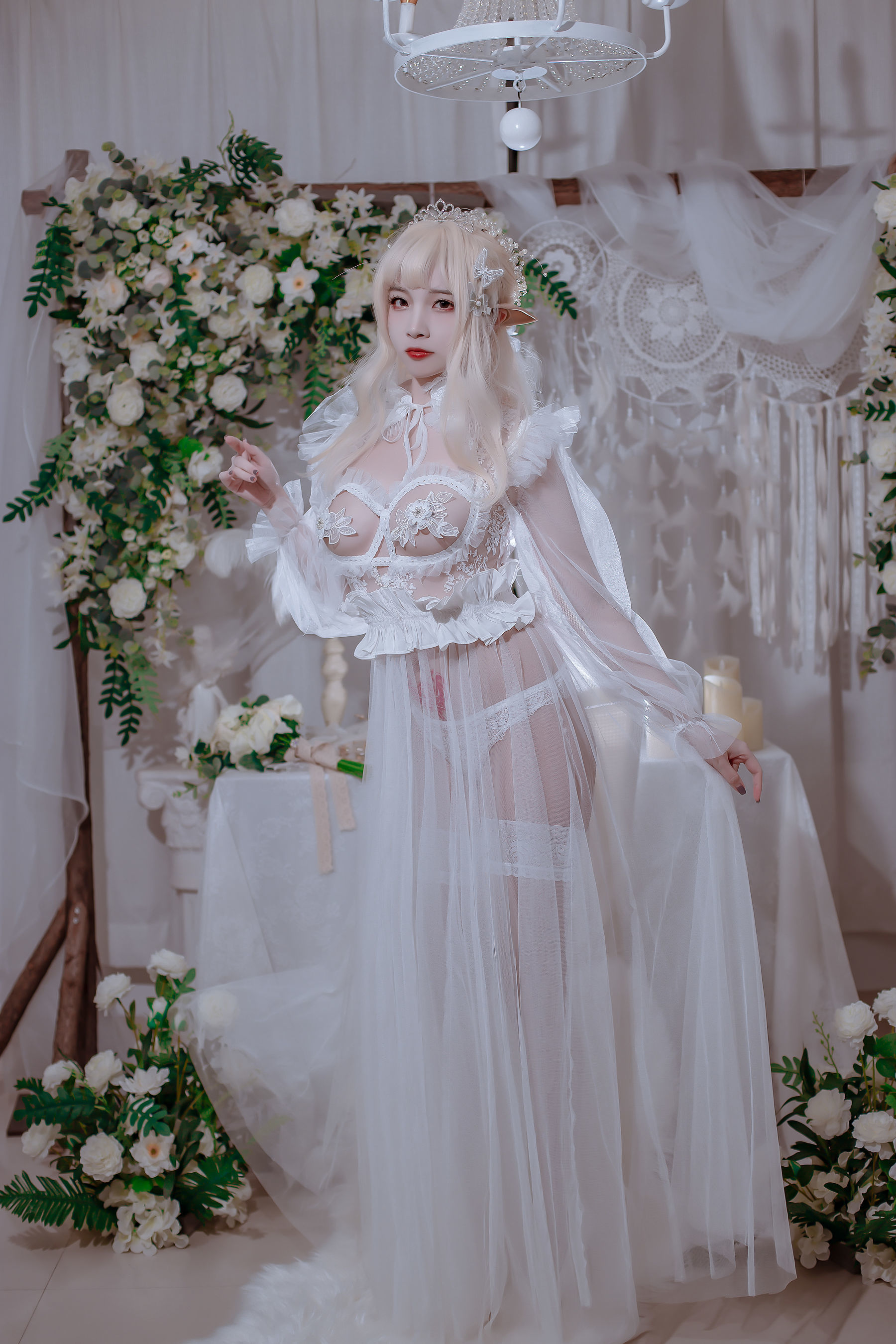 網紅COSER寫真] 人氣 Coser 二佐Nisa - 精靈公主