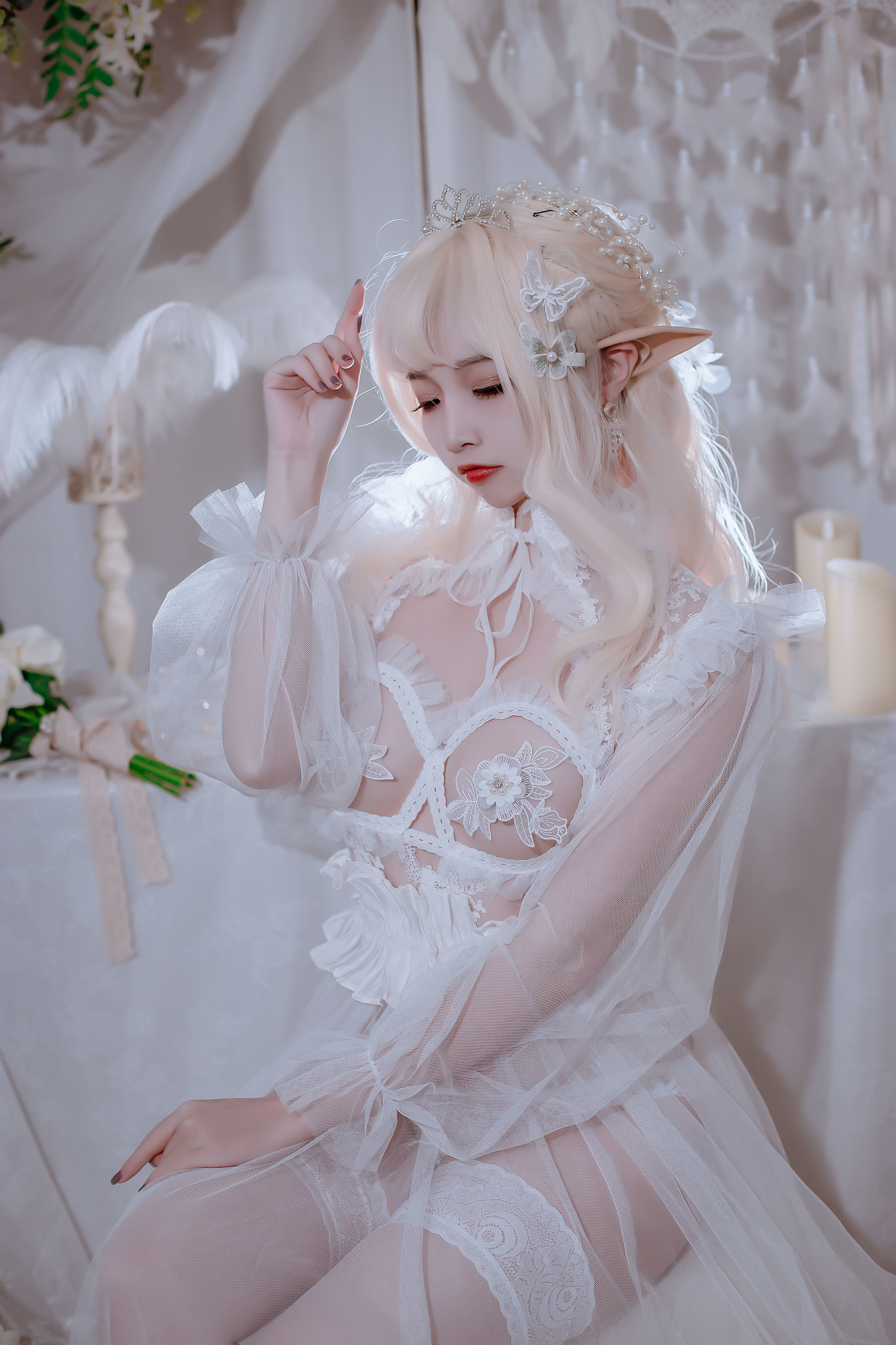Ảnh tập Net hồng Coser] Coser nổi tiếng Er Zuo Nisa - Công chúa Tiên