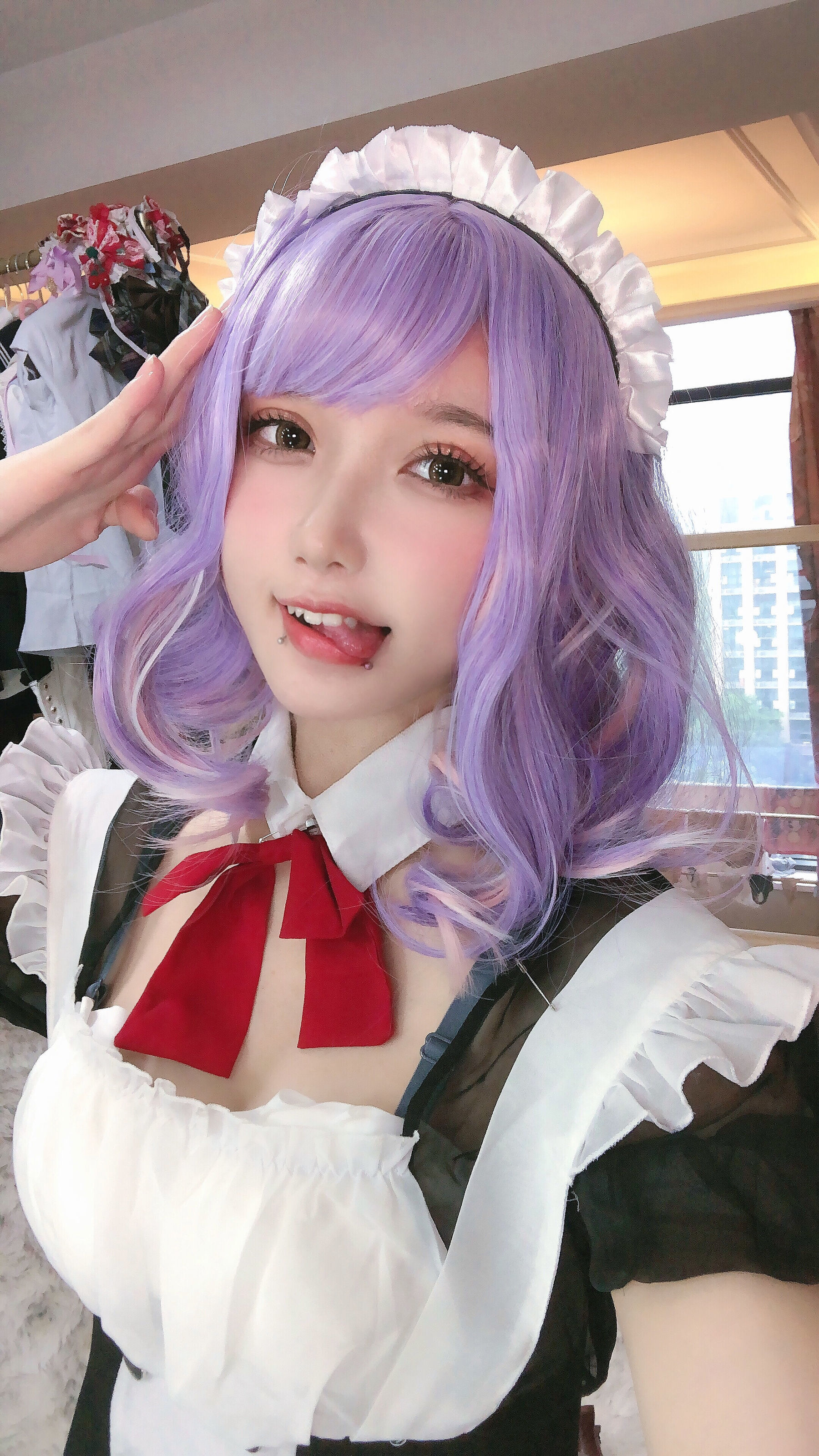 網紅COSER寫真] 動漫博主阿包也是兔娘 - 女僕