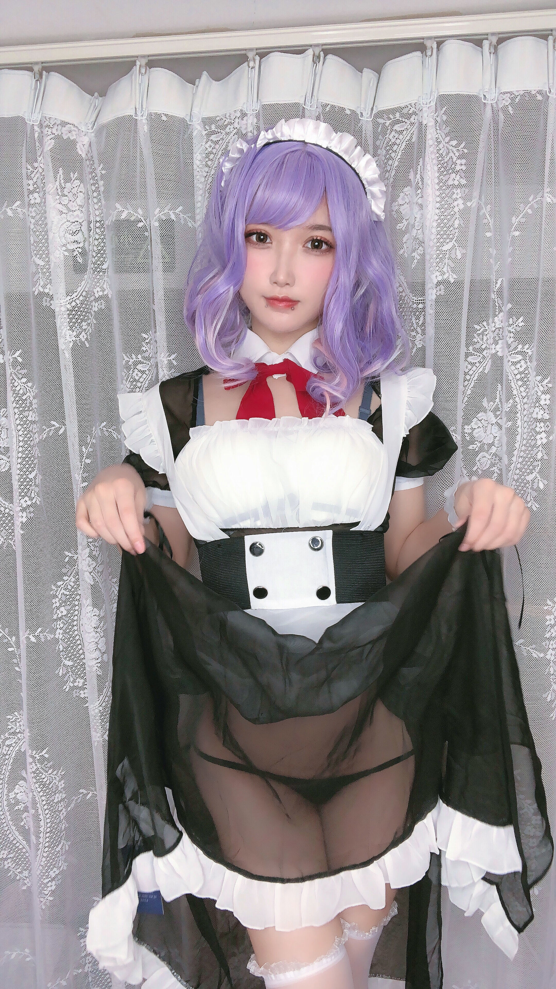 網紅COSER寫真] 動漫博主阿包也是兔娘 - 女僕