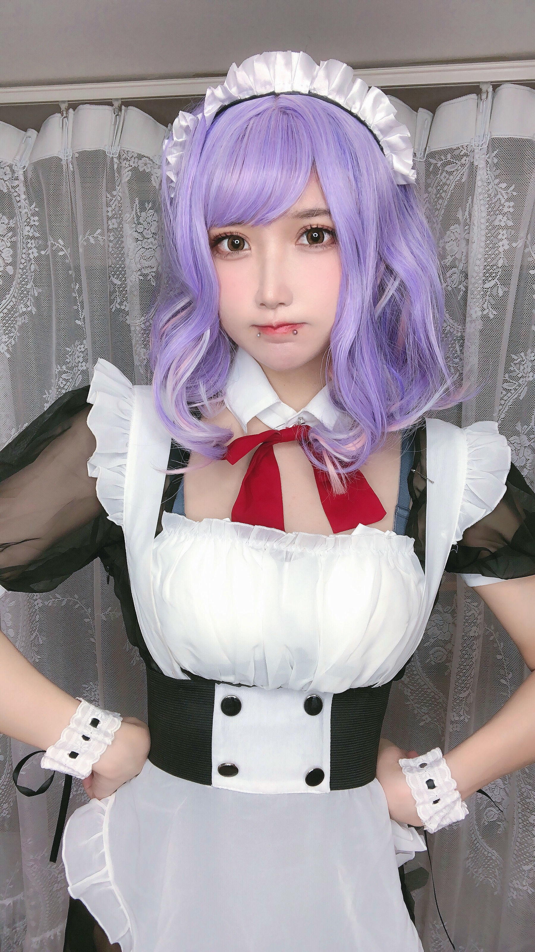 網紅COSER寫真] 動漫博主阿包也是兔娘 - 女僕