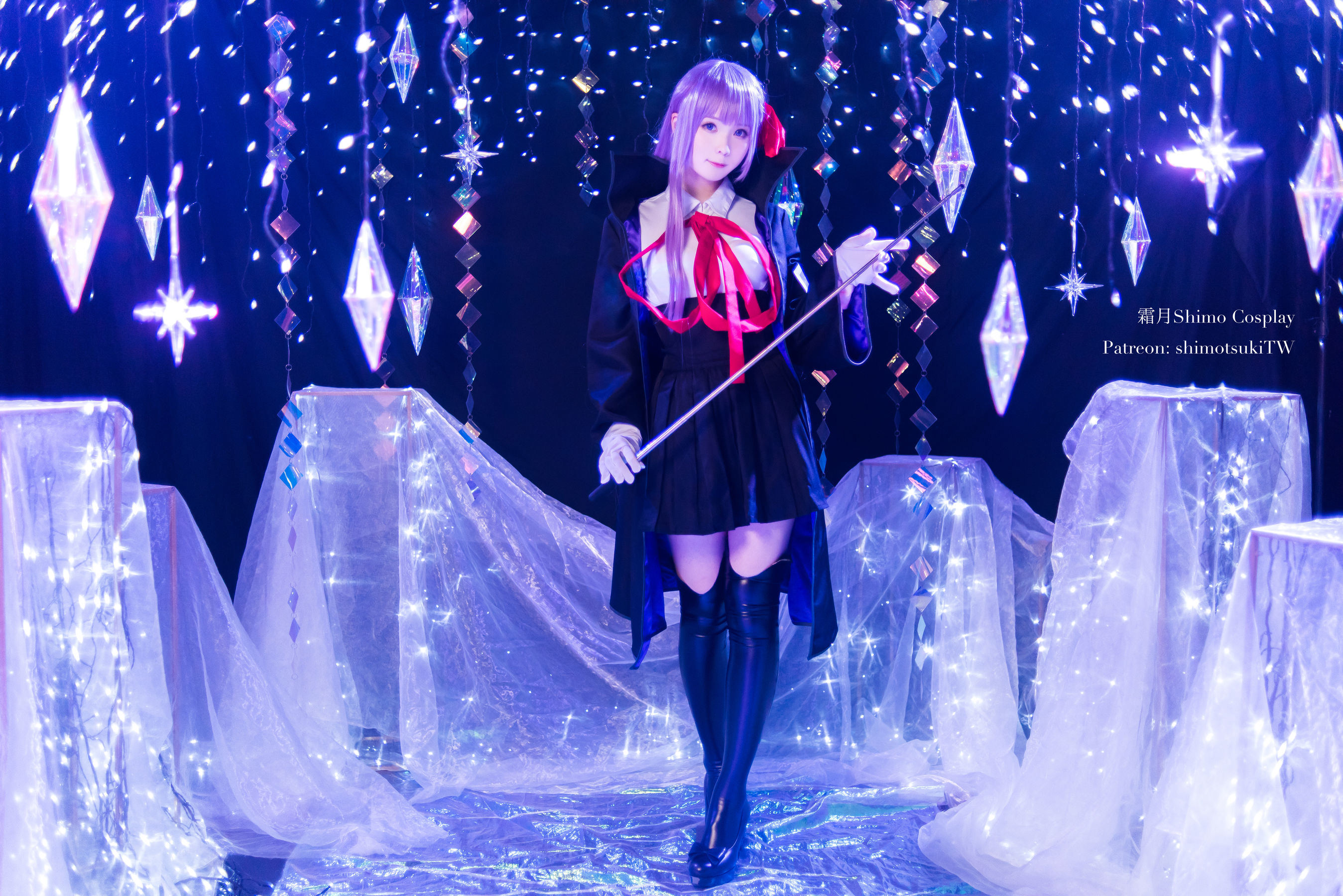 Ảnh chân dung Coser nổi tiếng] Cô gái Weibo Sương Nguyệt Shimo - BB