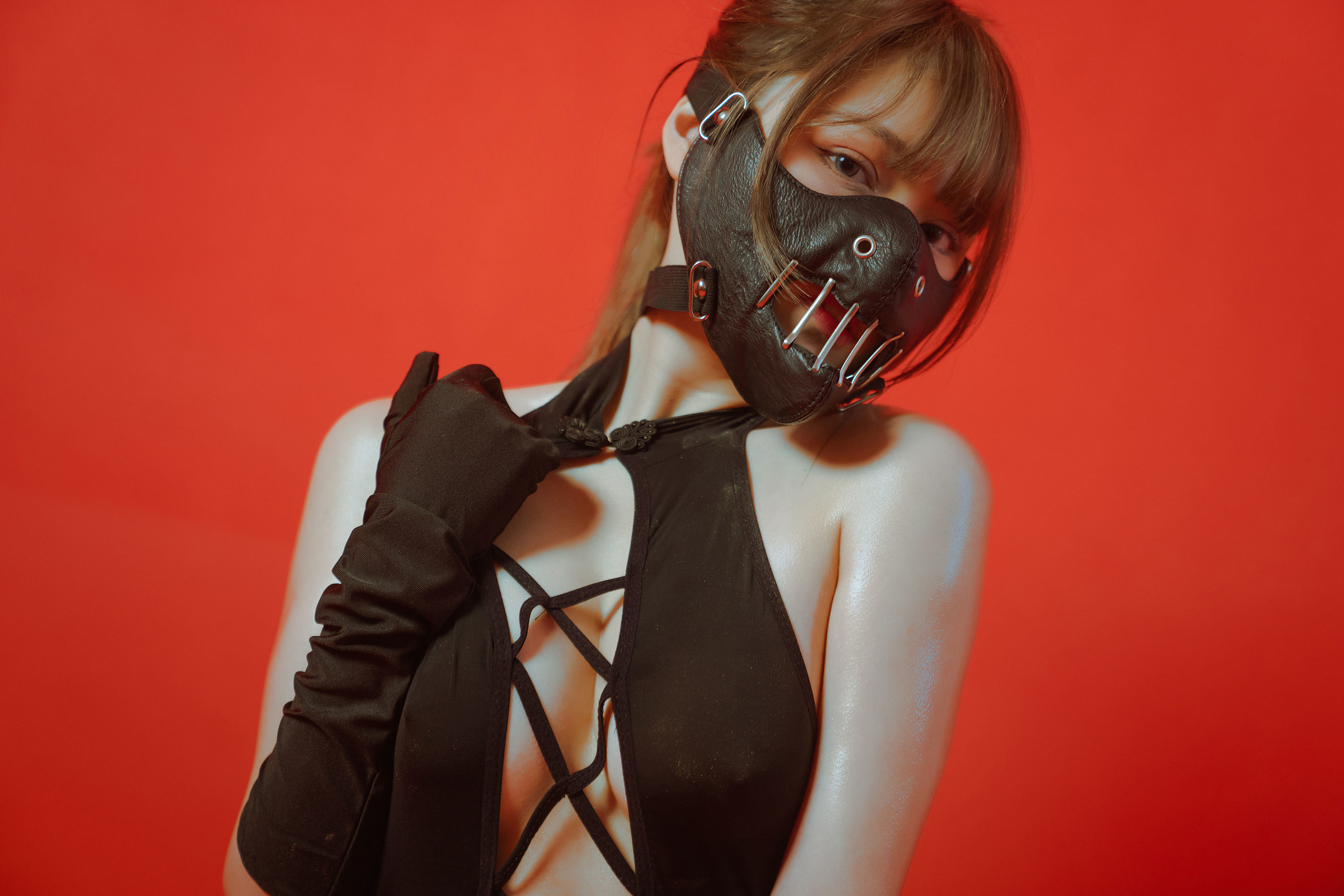 Internet Celebrity Cosplayer Photobook] July Meowzi - The Bound Ninja