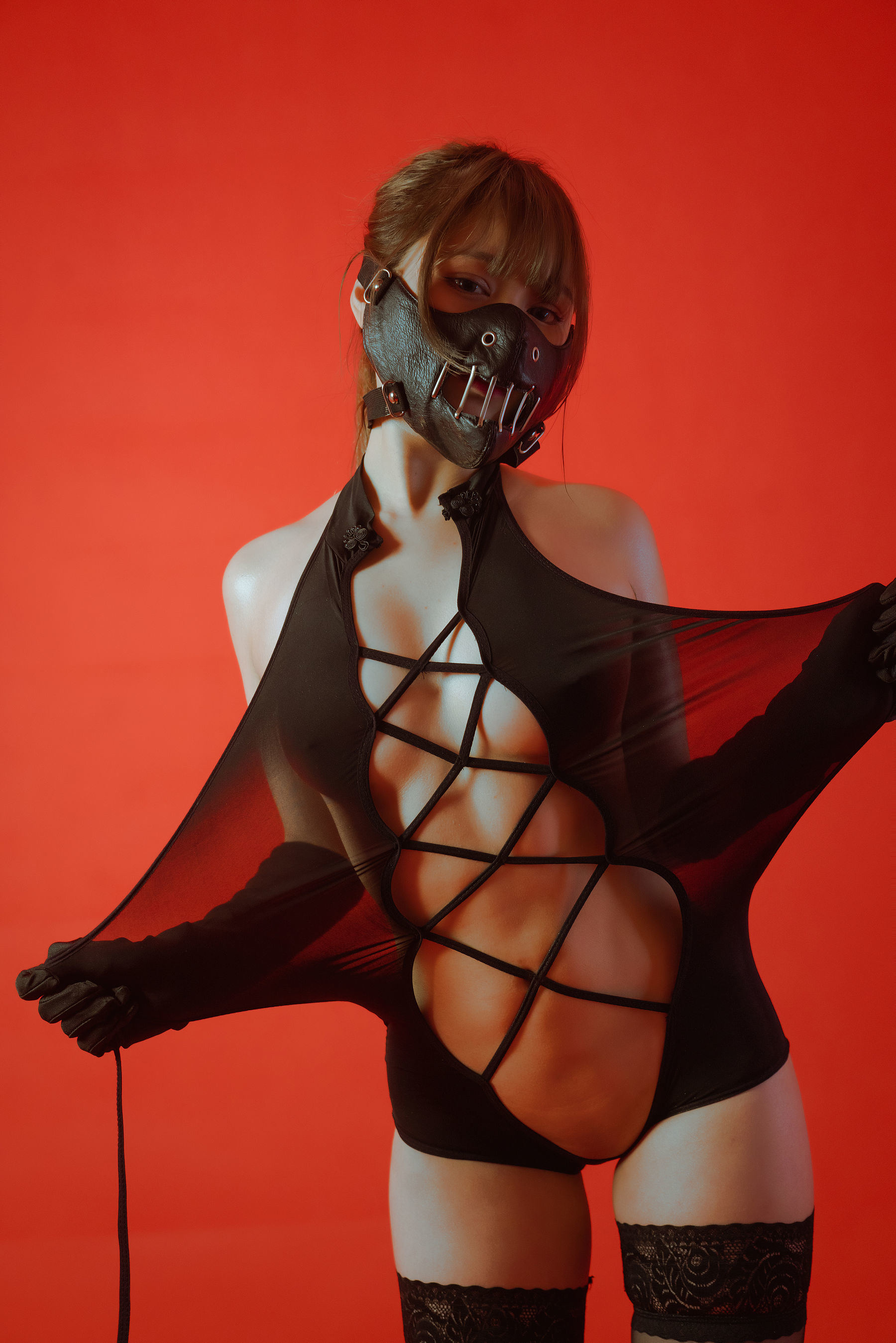 Internet Celebrity Cosplayer Photobook] July Meowzi - The Bound Ninja