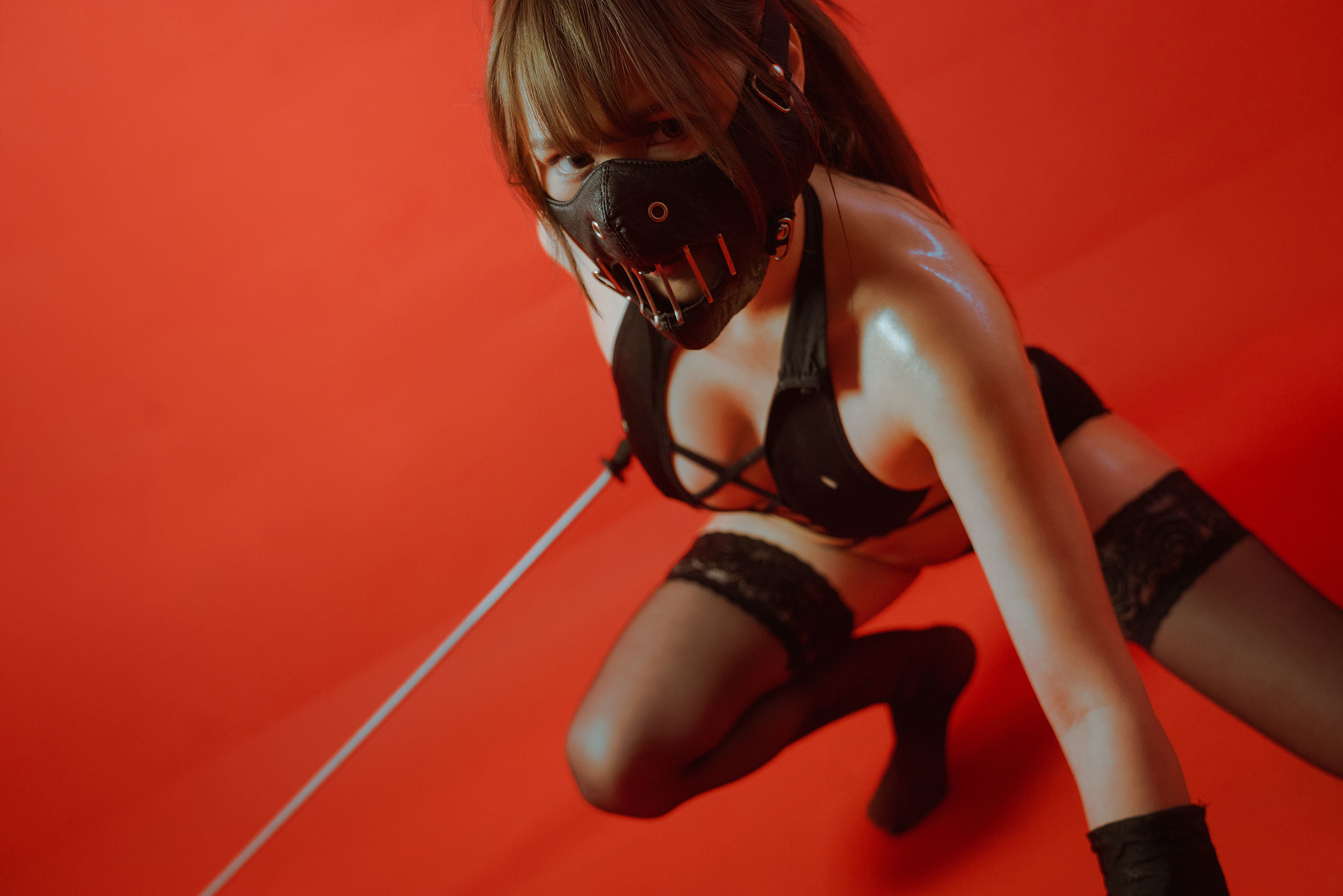 Internet Celebrity Cosplayer Photobook] July Meowzi - The Bound Ninja