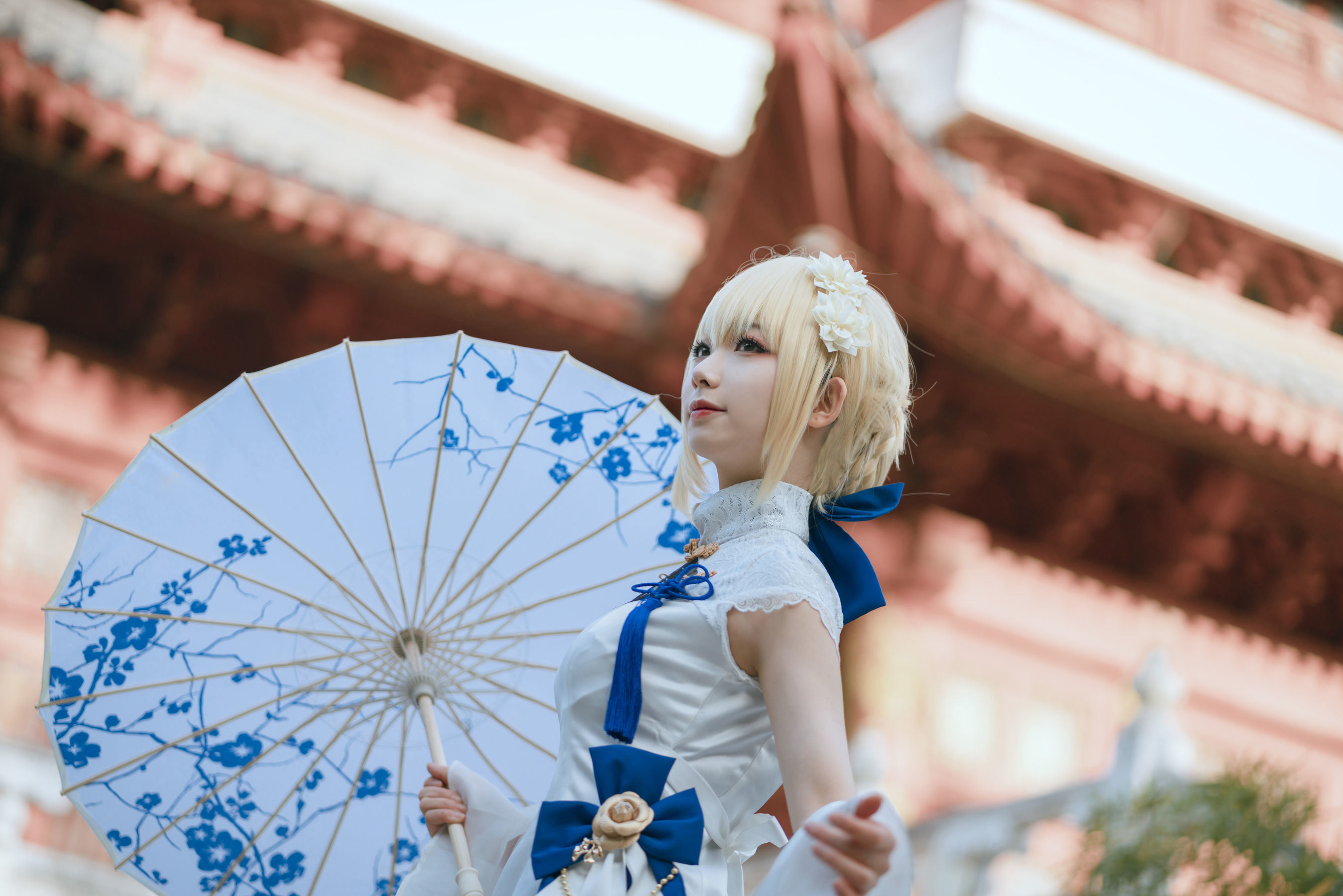 Tập ảnh COSER của ngôi sao mạng] Blogger anime Phong Giang Giang v - Saber Áo qipao