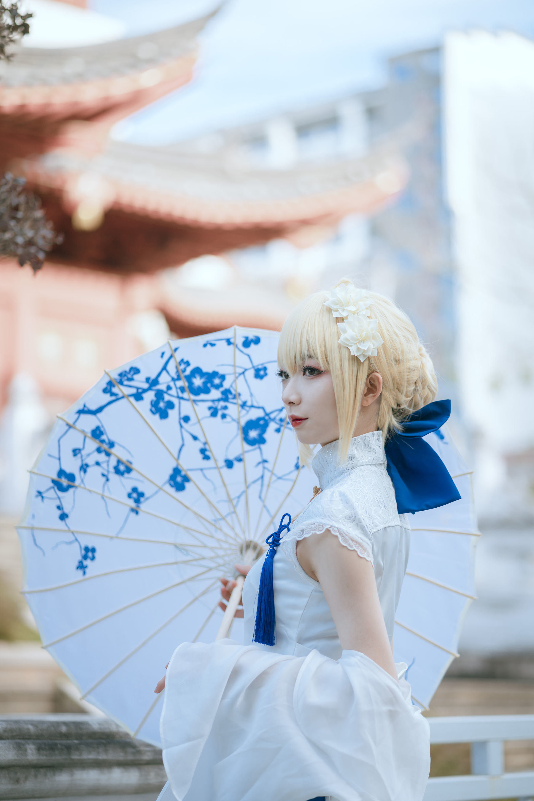 Tập ảnh COSER của ngôi sao mạng] Blogger anime Phong Giang Giang v - Saber Áo qipao