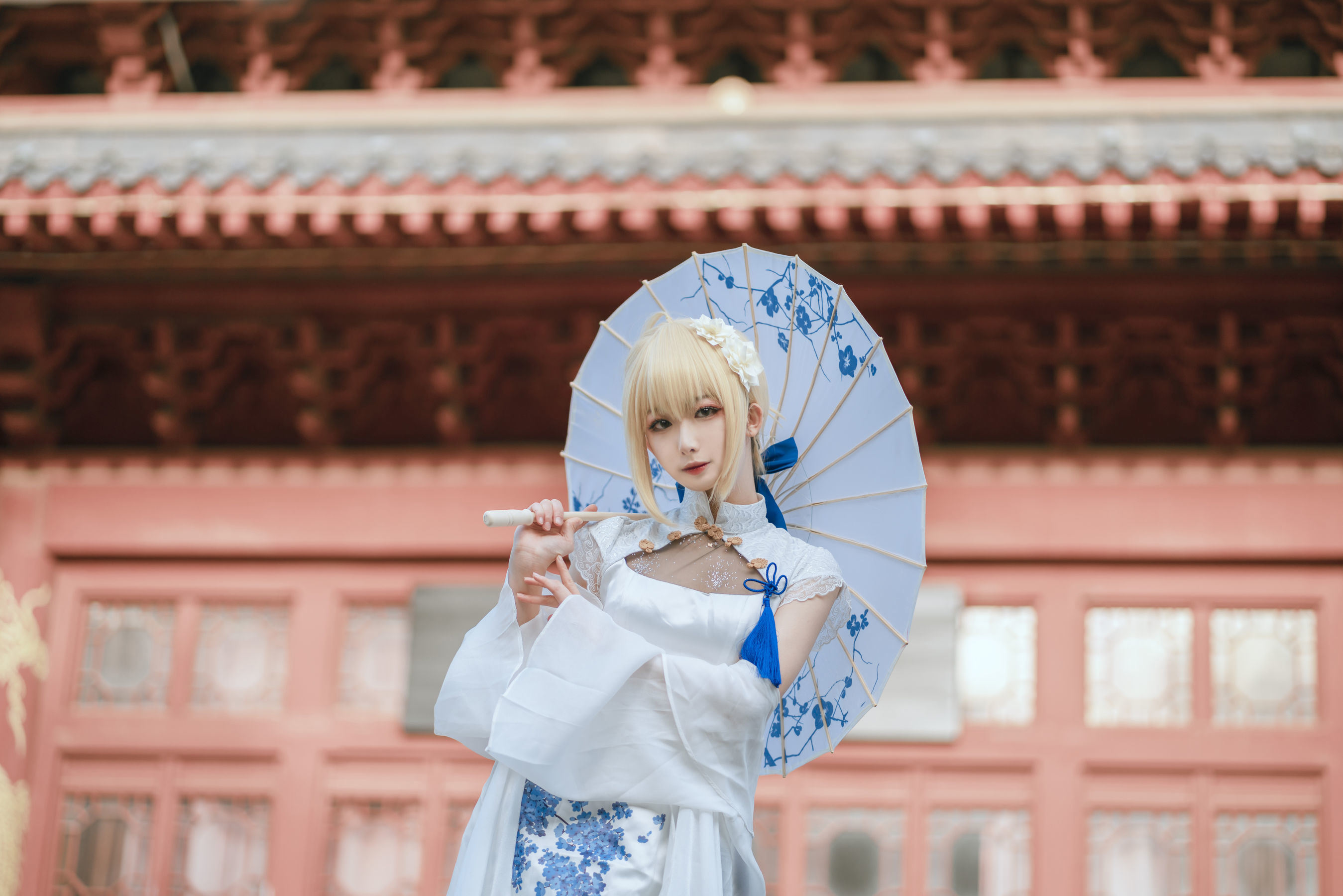 Tập ảnh COSER của ngôi sao mạng] Blogger anime Phong Giang Giang v - Saber Áo qipao