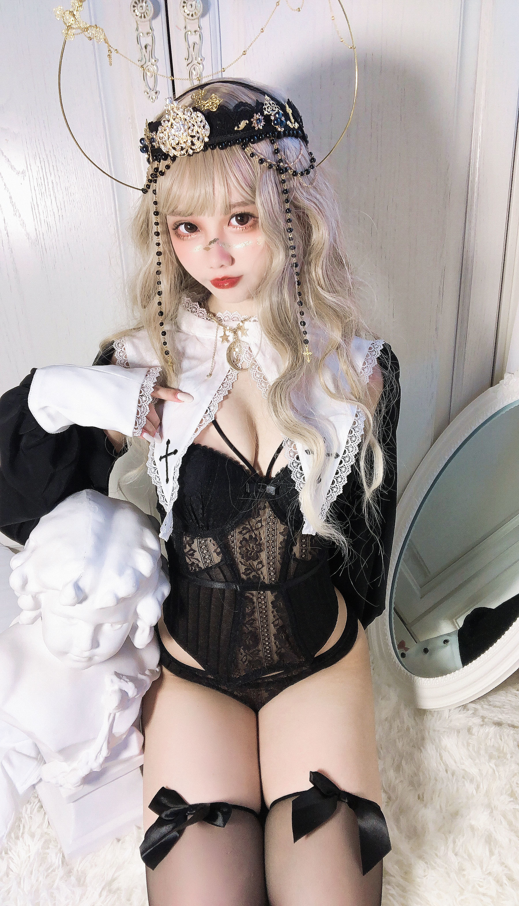 網紅COSER寫真] 動漫博主果咩醬w - 叛逆修女