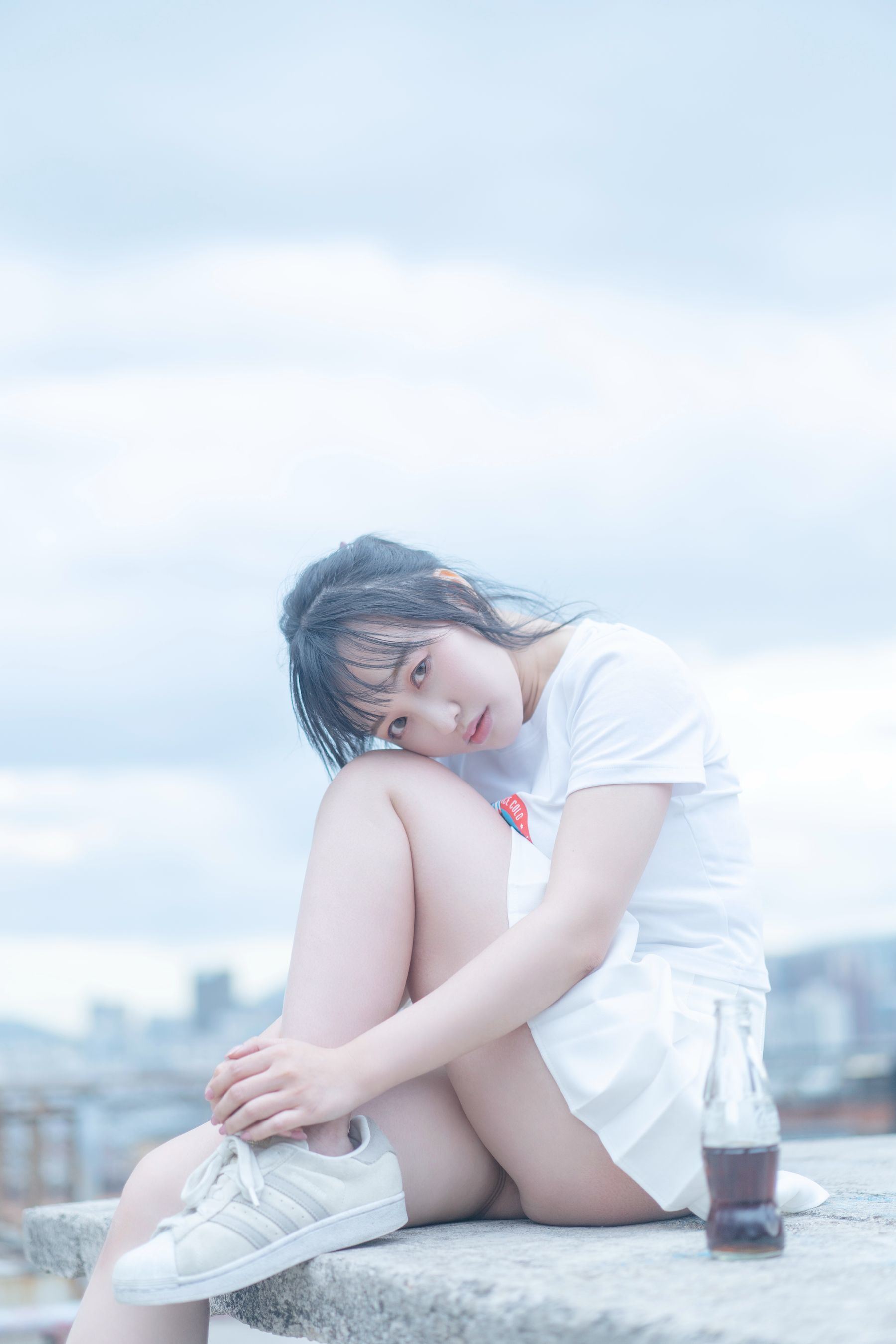 [网红COSER写真] 动漫博主脱尾巴Mizuki - 可乐JK