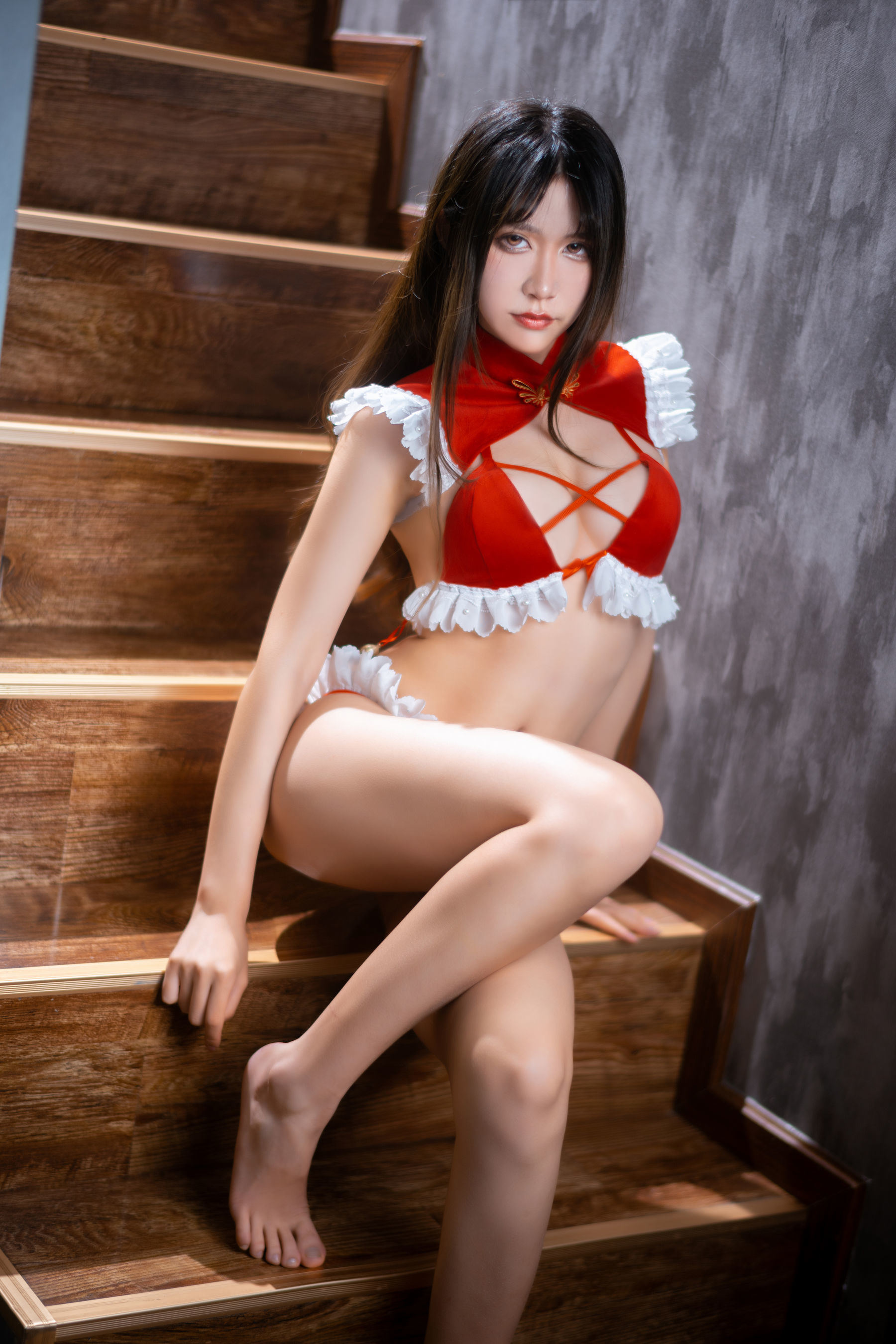 Ảnh Coser của Net Red] Blogger Anime Ruan Yi_Fairy - Đại Tượng Đỏ
