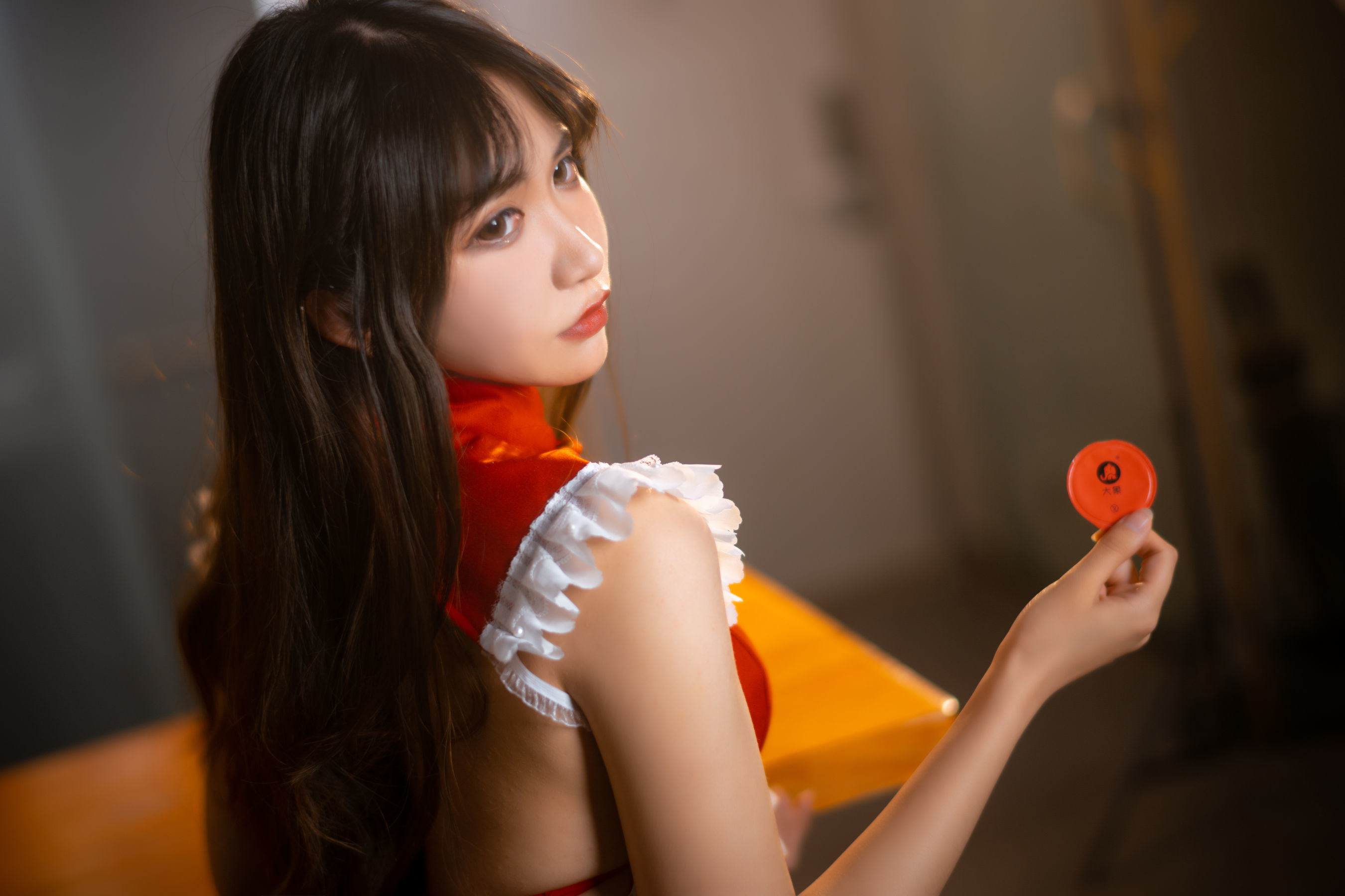 網紅COSER寫真] 動漫博主阮邑_仙女 - 大象 紅色