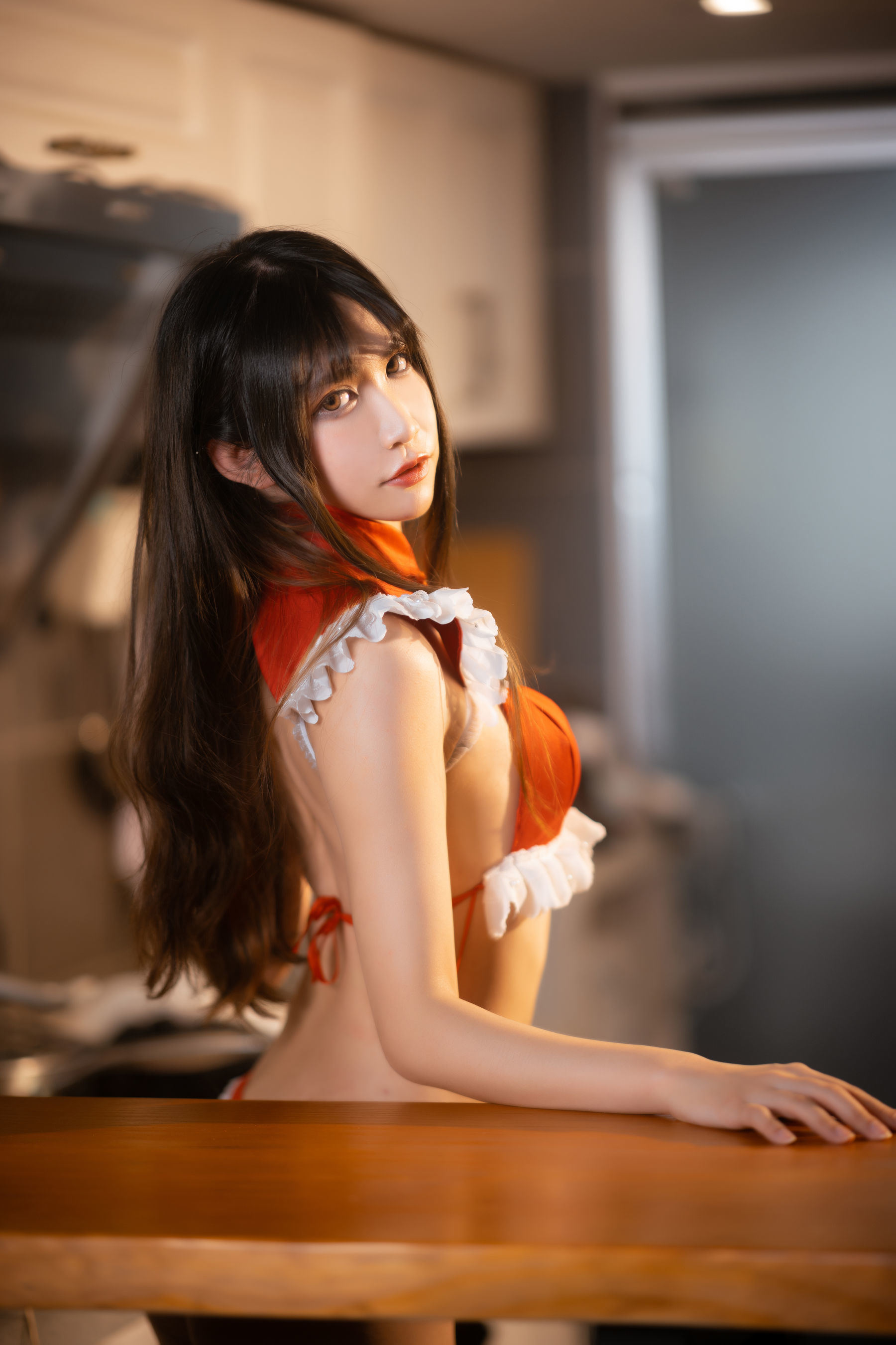 網紅COSER寫真] 動漫博主阮邑_仙女 - 大象 紅色