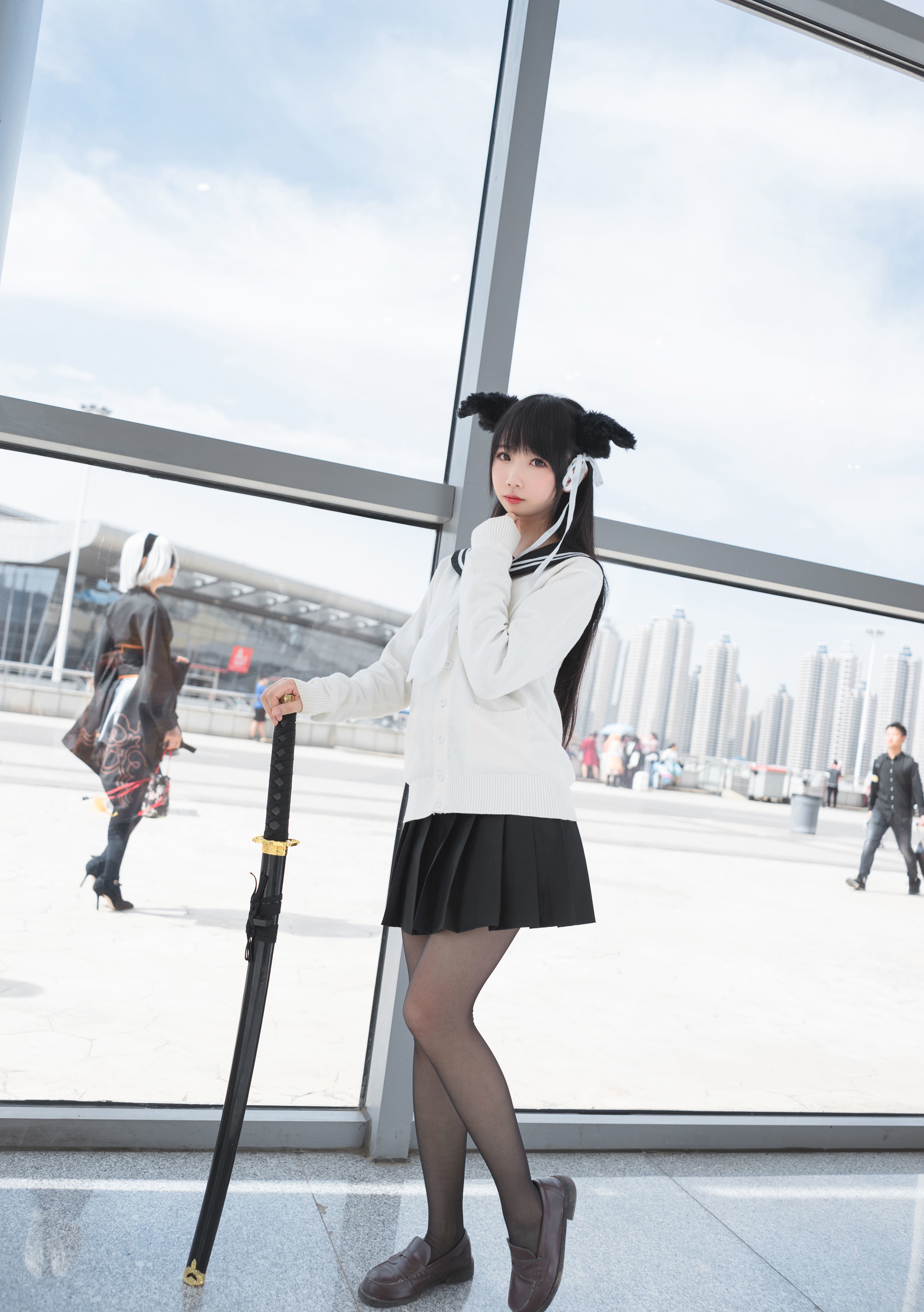 เน็ตไอดอล COSER ภาพถ่าย] Cos นางสาวซิวฉี - นางสาวบนงานมหกรรมการ์ตูน