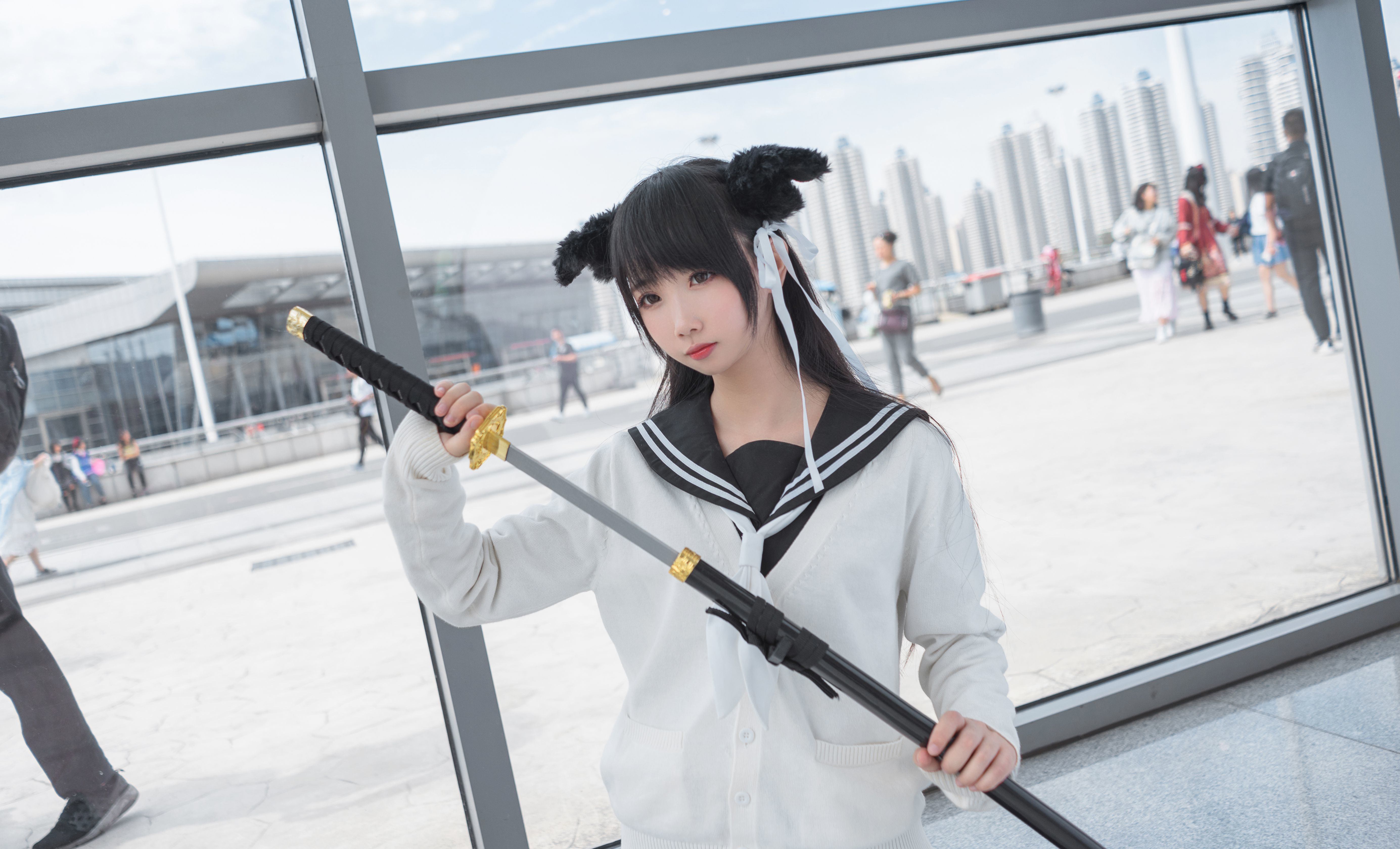 เน็ตไอดอล COSER ภาพถ่าย] Cos นางสาวซิวฉี - นางสาวบนงานมหกรรมการ์ตูน