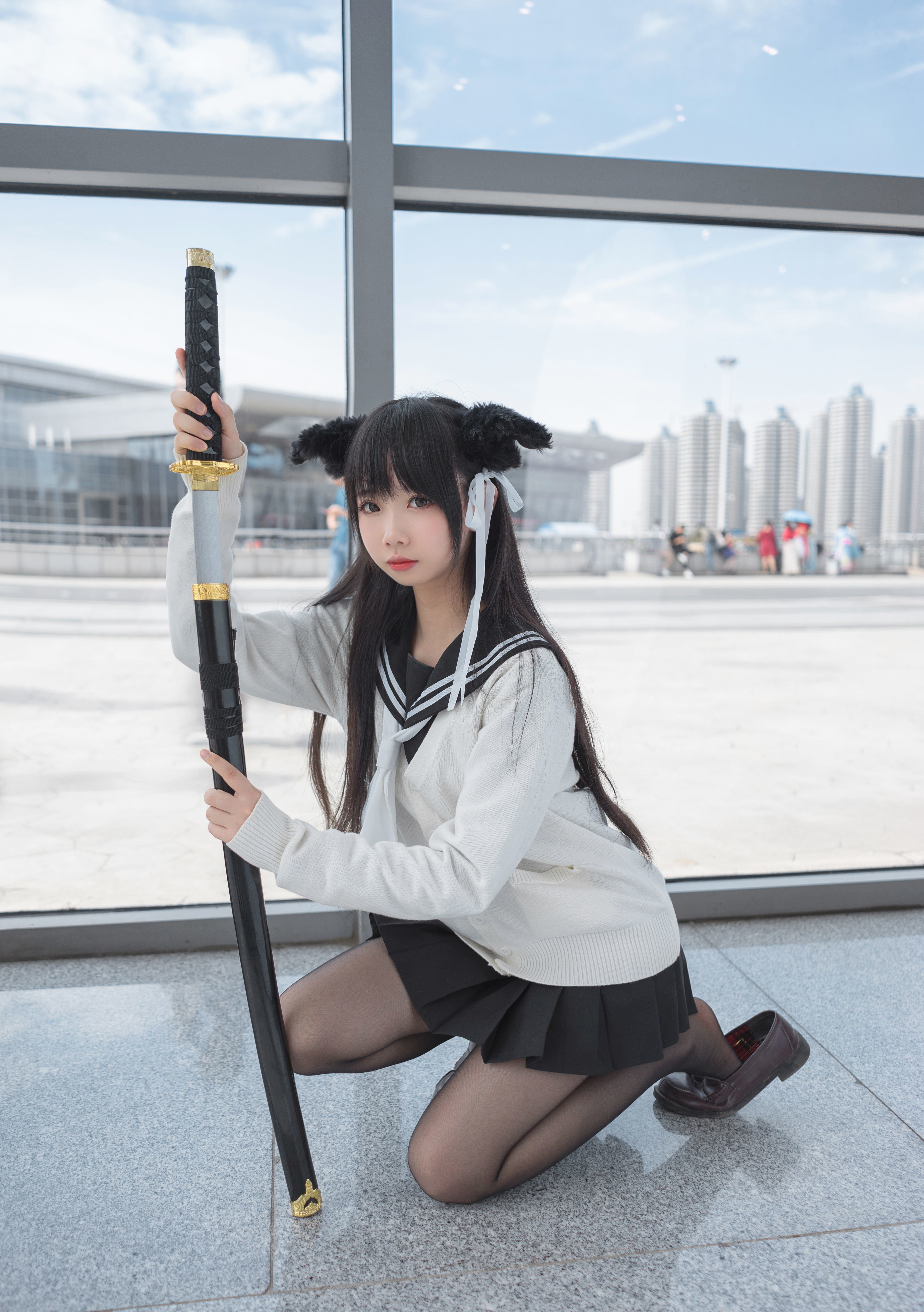 เน็ตไอดอล COSER ภาพถ่าย] Cos นางสาวซิวฉี - นางสาวบนงานมหกรรมการ์ตูน