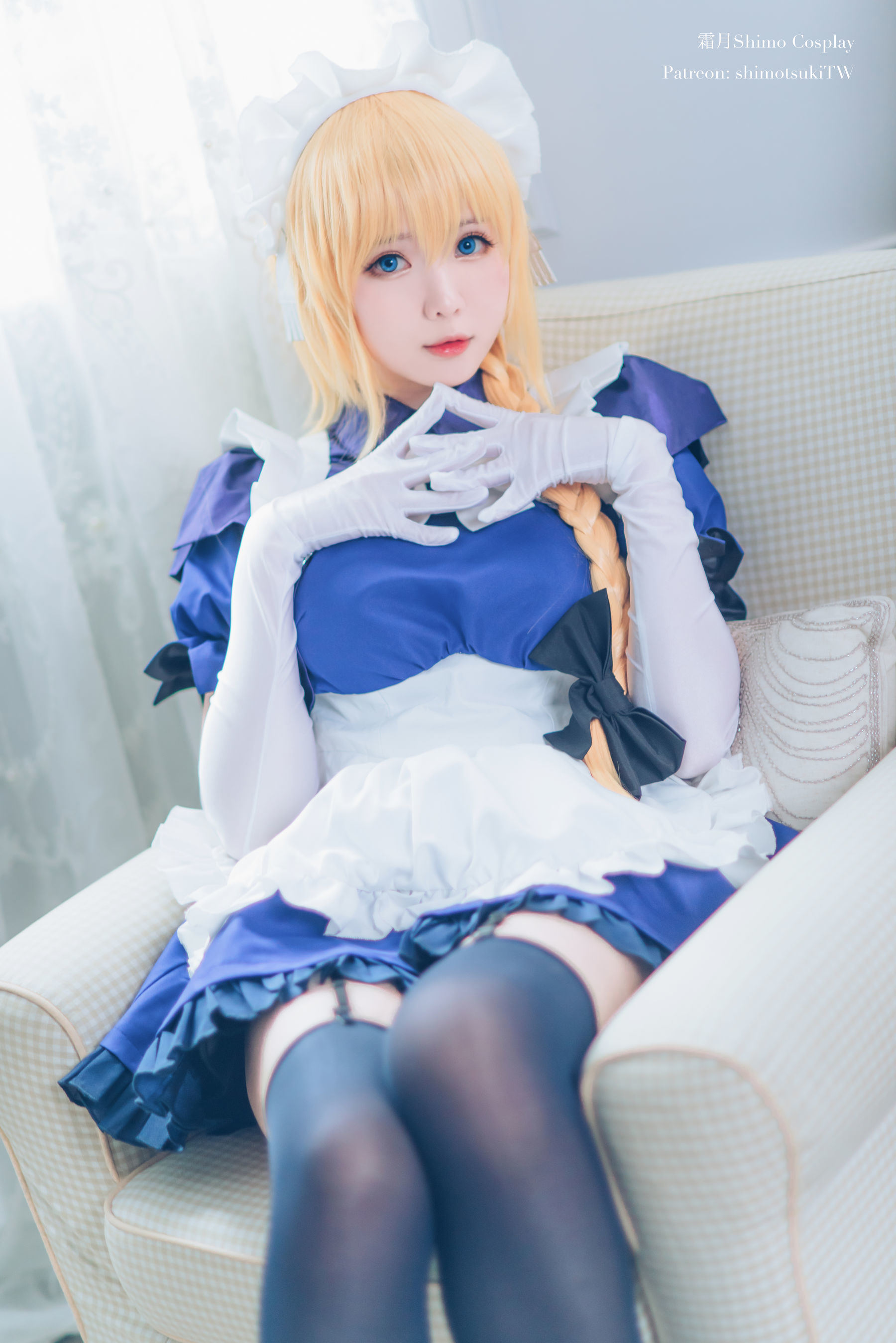 Ảnh cosplay của netizen nổi tiếng] Cô gái Weibo Shuangyue Shimo - Jeanne d'Arc