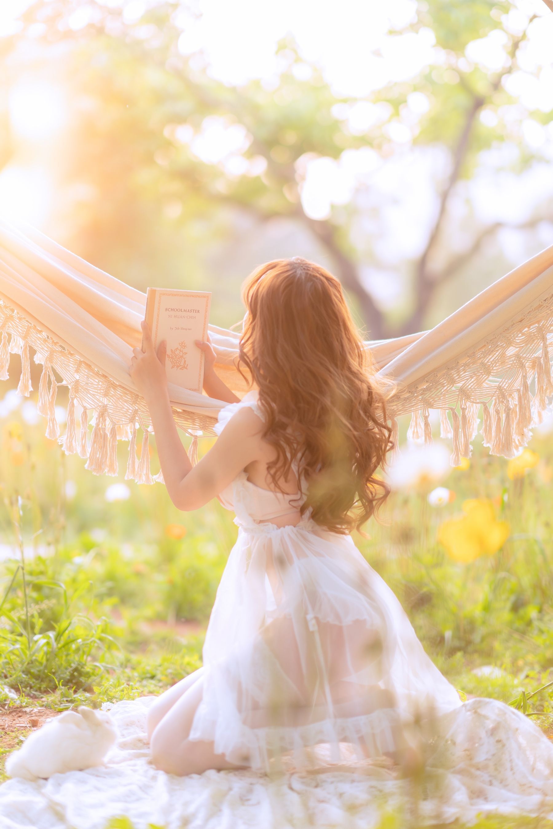 Internet Celebrity Coser Photobook] Douyu Mi Xian Xian Sama Photobook - Summer Limited Hammock