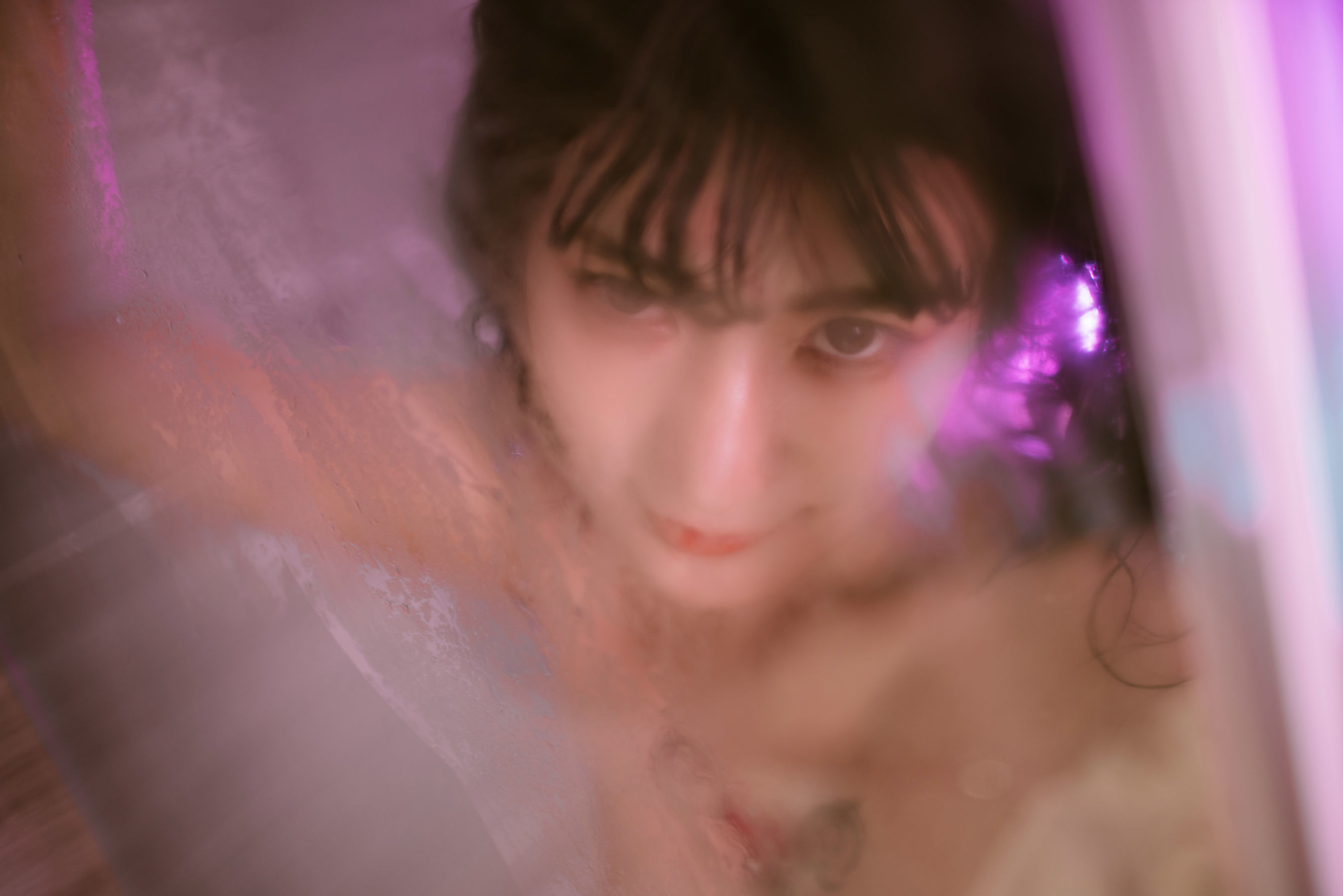 Internet Celebrity Coser Photobook] Xinglan is Lanlan, called Lanmei ya - Bathroom Tape