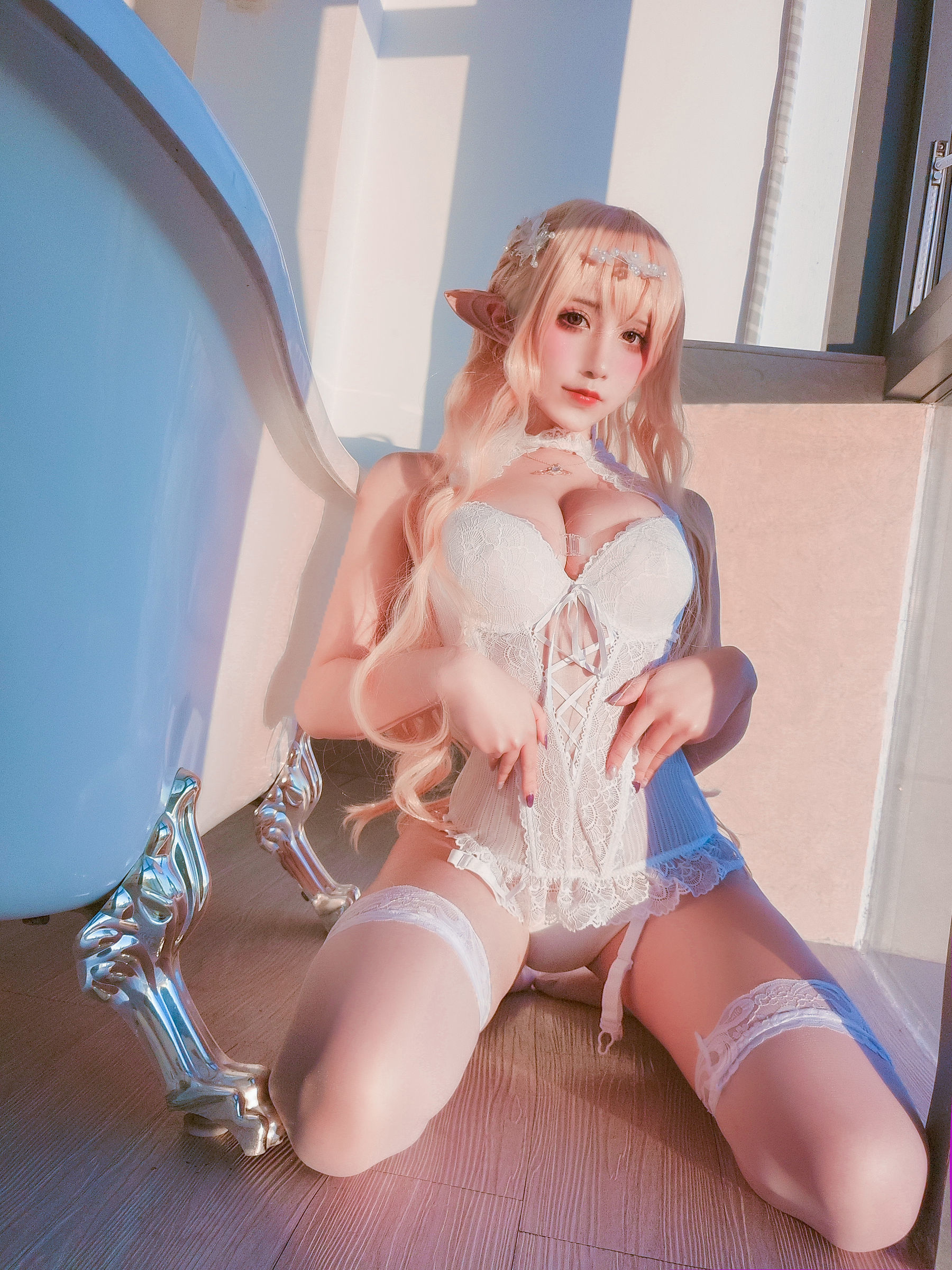 Internet Celebrity Coser Photobook] Anime Blogger Jiu Qu Jean - The Elf's Habitat