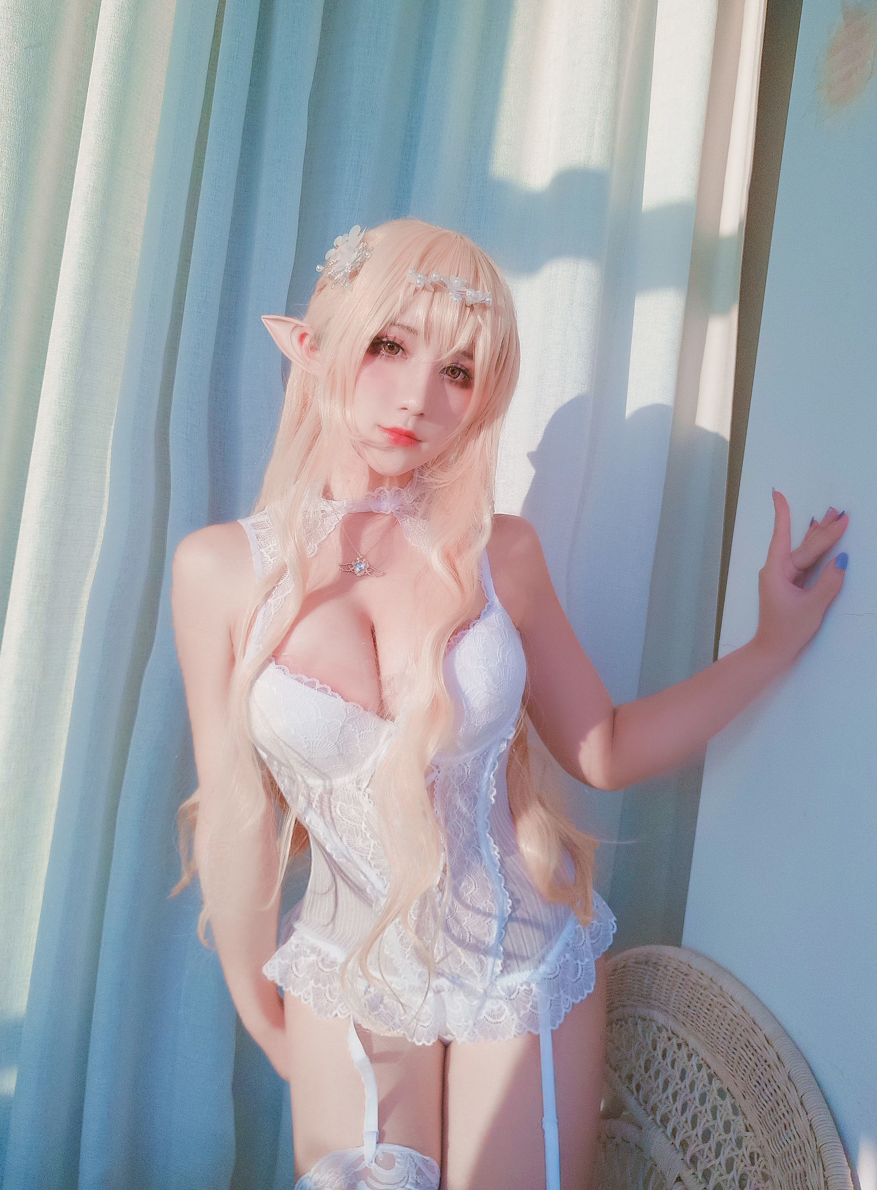 Internet Celebrity Coser Photobook] Anime Blogger Jiu Qu Jean - The Elf's Habitat