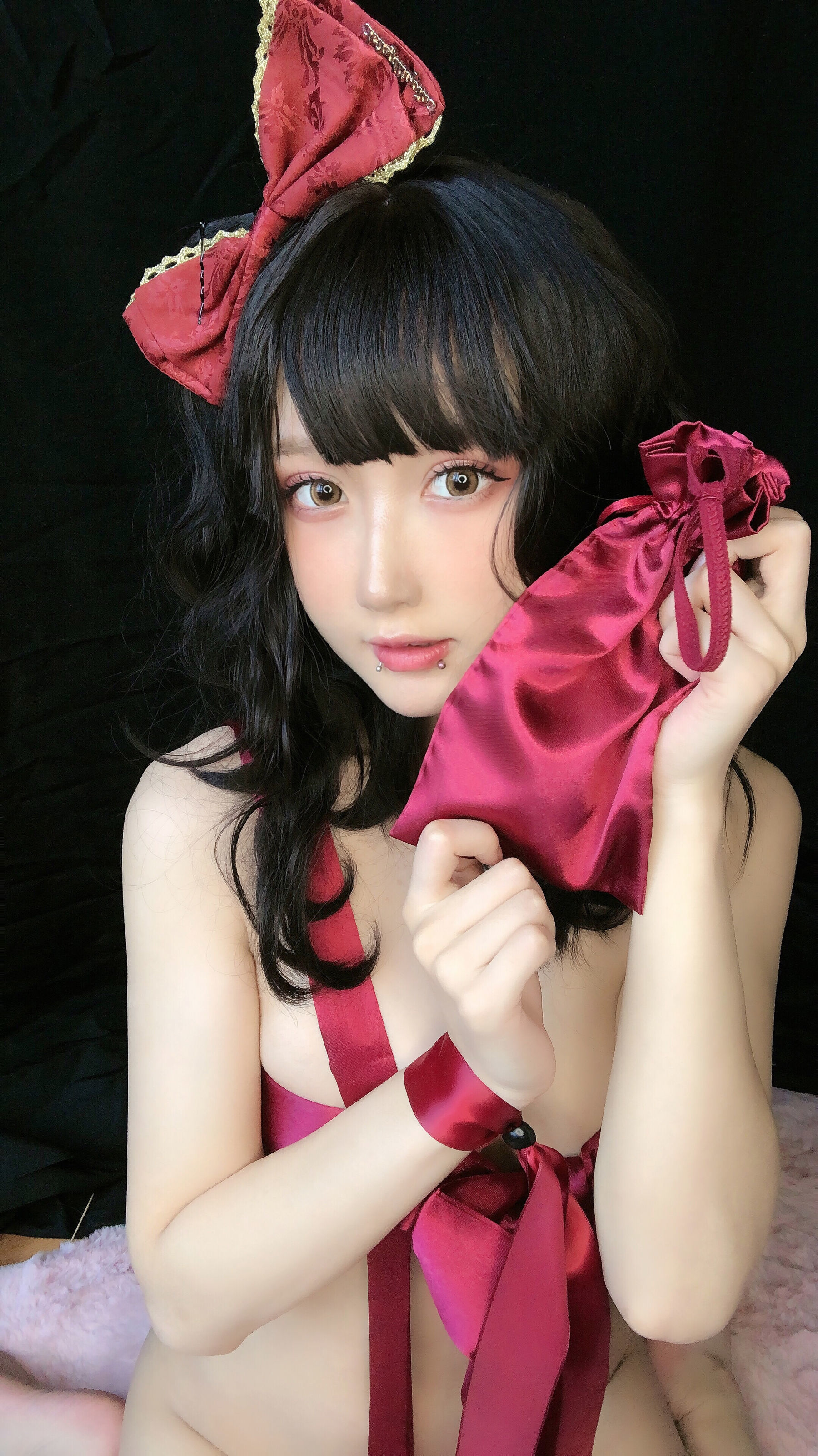 網紅COSER寫真] 動漫博主阿包也是兔娘 - 七夕禮物盒