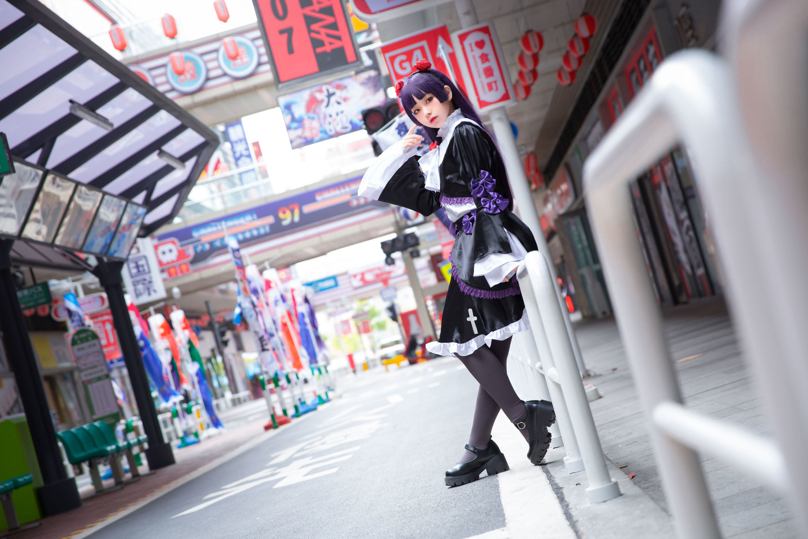 Ảnh COSER của Người Nổi Tiếng Trên Mạng] Blogger Anime G44 Sẽ Không Bị Thương - Hắc Miêu