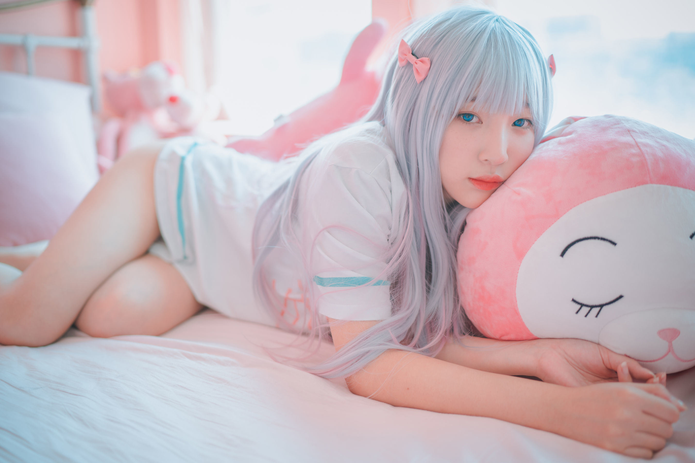 Ảnh Coser Ngôi sao Mạng] Cô gái ngực lớn Giang Nhân Khanh - Eromanga Sensei