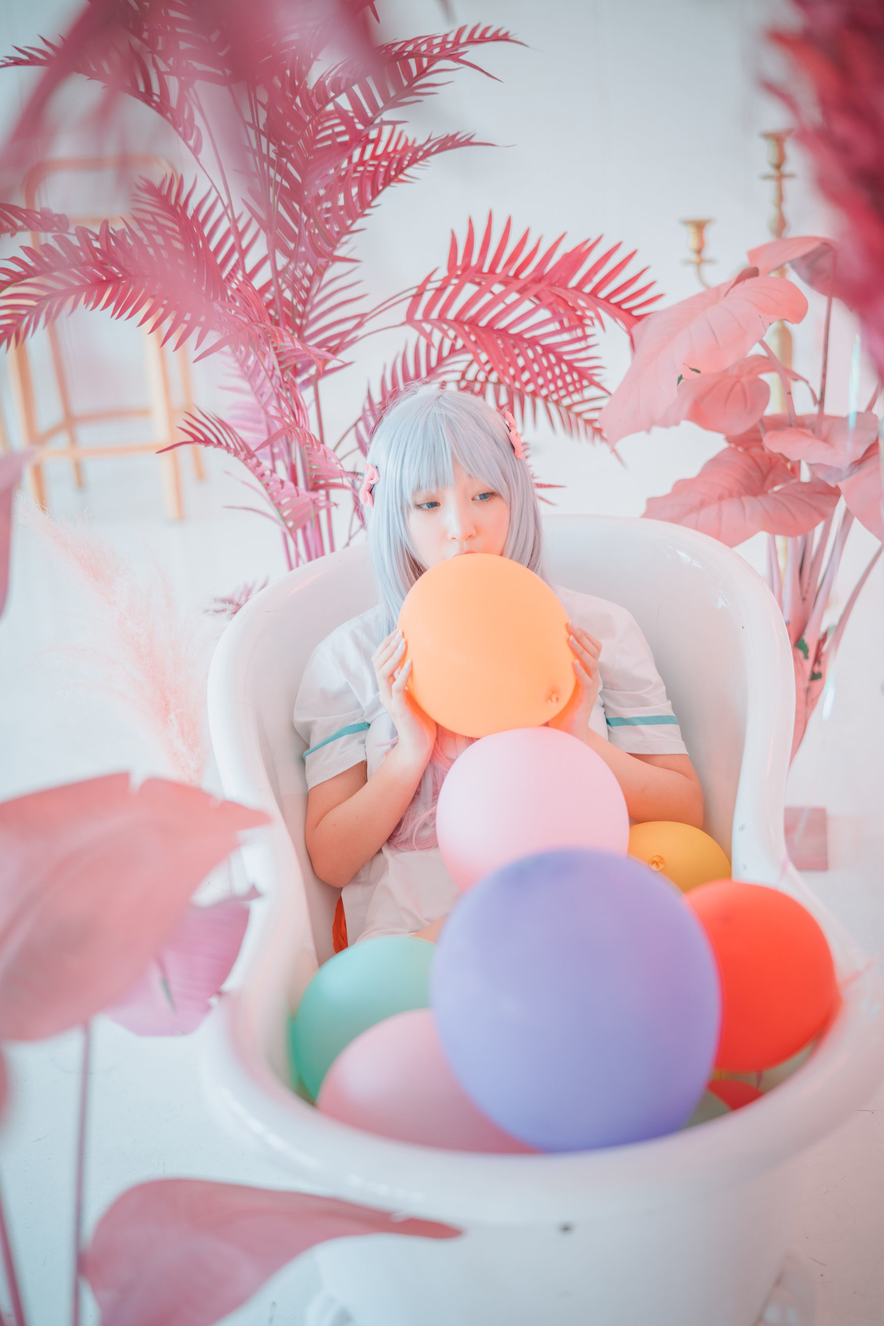 [网红COSER写真] 巨乳少女姜仁卿 - Eromanga Sensei