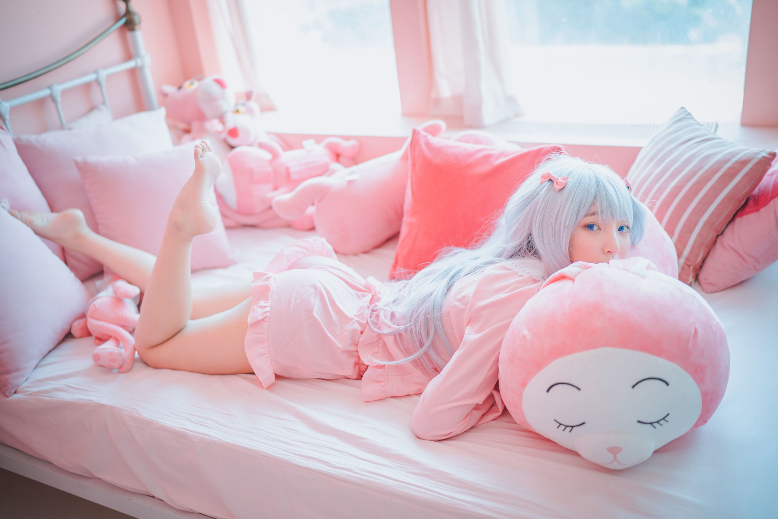Internet Celebrity Cosplayer Photobook] Huge-Breasted Girl Jiang Renqing - Eromanga Sensei