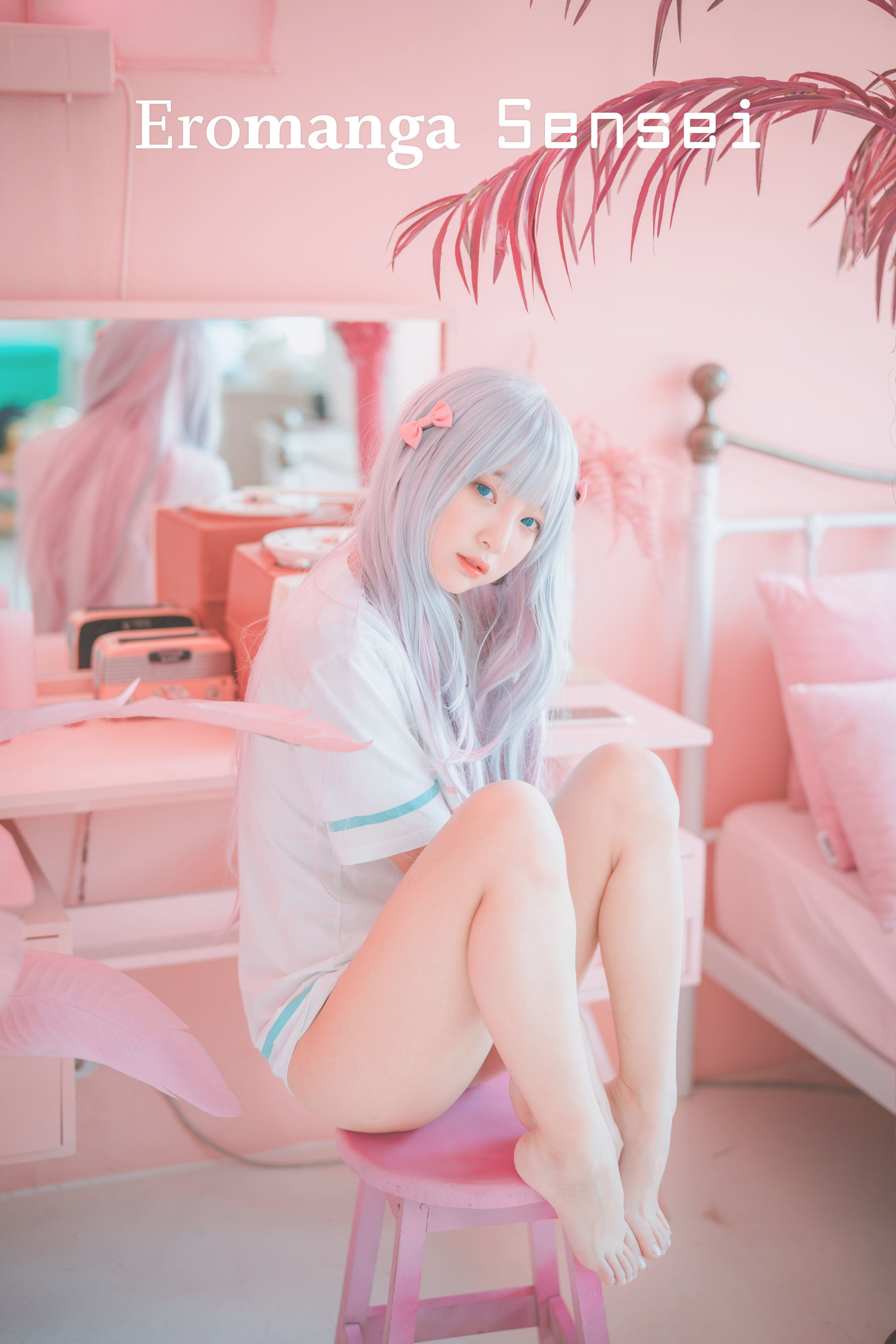Ảnh Coser Ngôi sao Mạng] Cô gái ngực lớn Giang Nhân Khanh - Eromanga Sensei