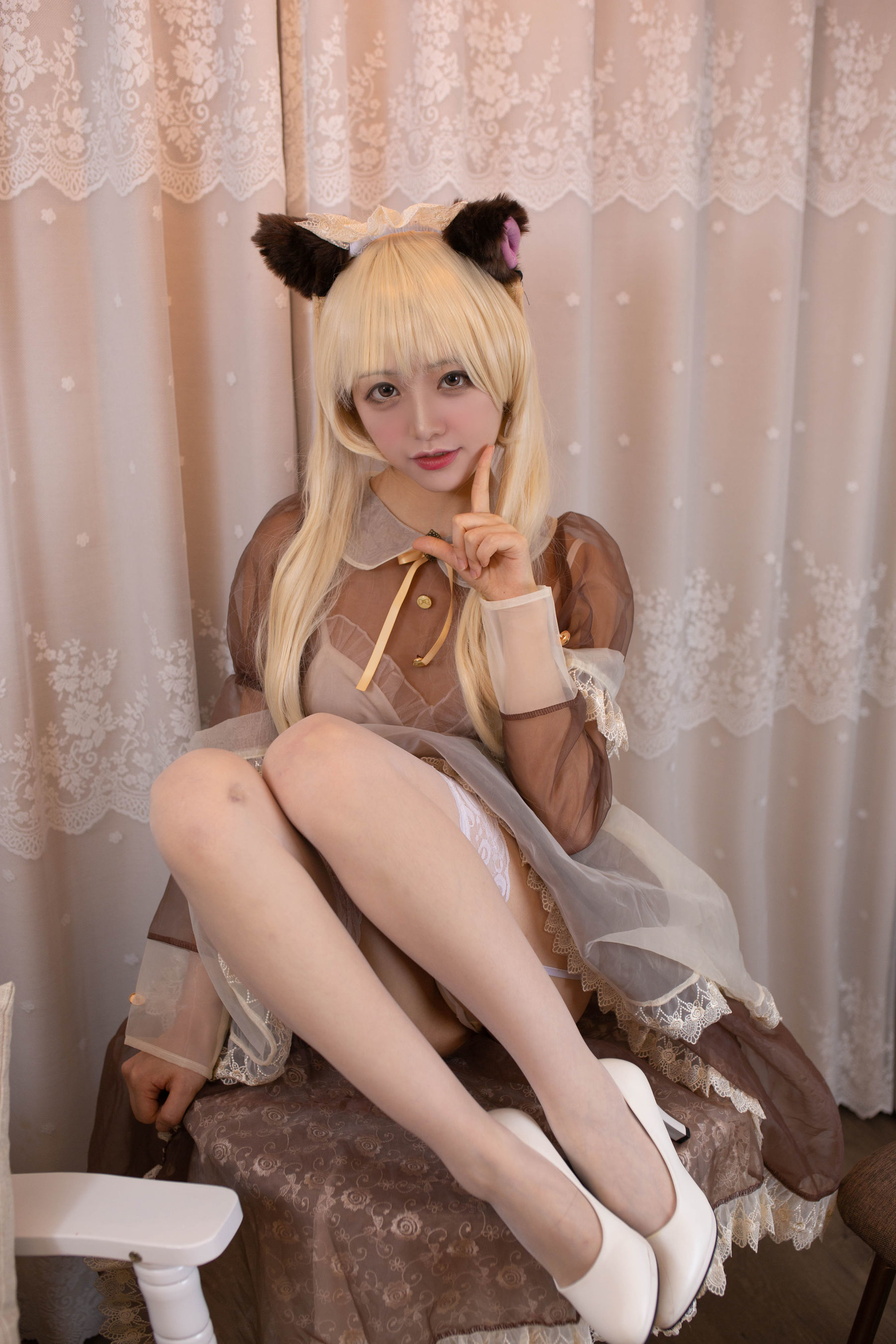 Ảnh Coser của Sao mạng] Phúc Lợi Ji Ga Tong - Nữ hầu Trong suốt